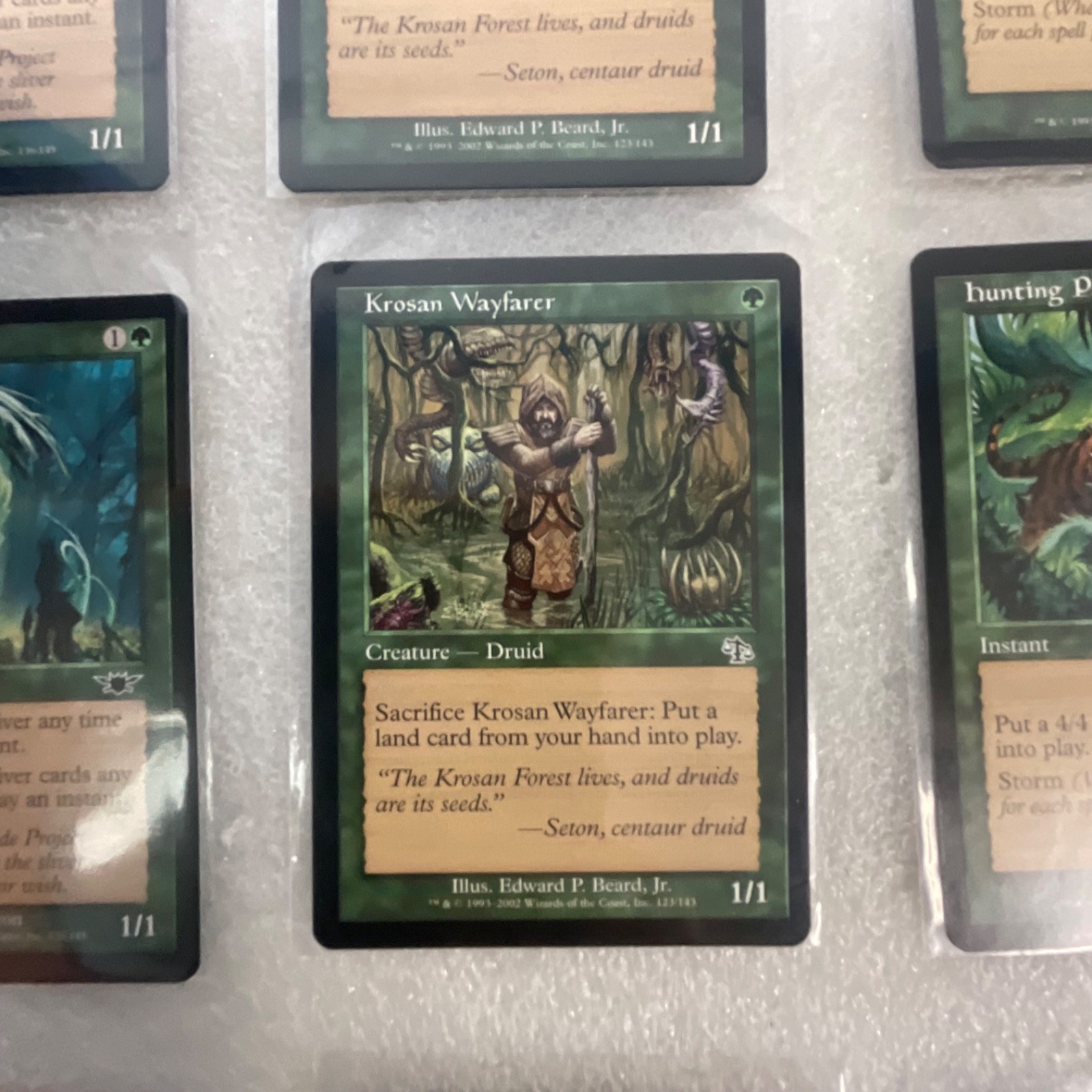 MTG 20 Card Green Lot Mixed 6ED 7ED 8ED Odyssey Legions - Image 16