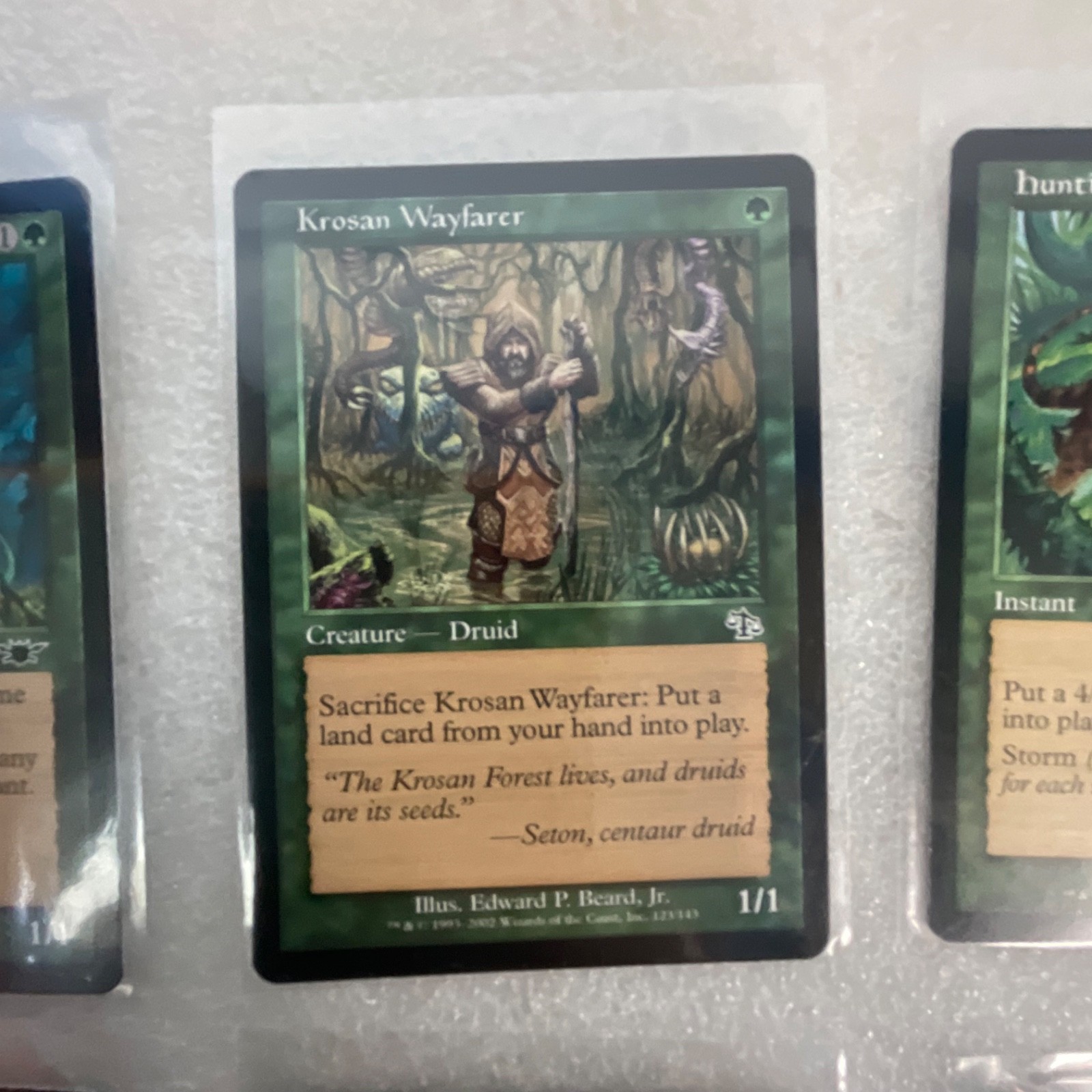 MTG 20 Card Green Lot Mixed 6ED 7ED 8ED Odyssey Legions - Image 18
