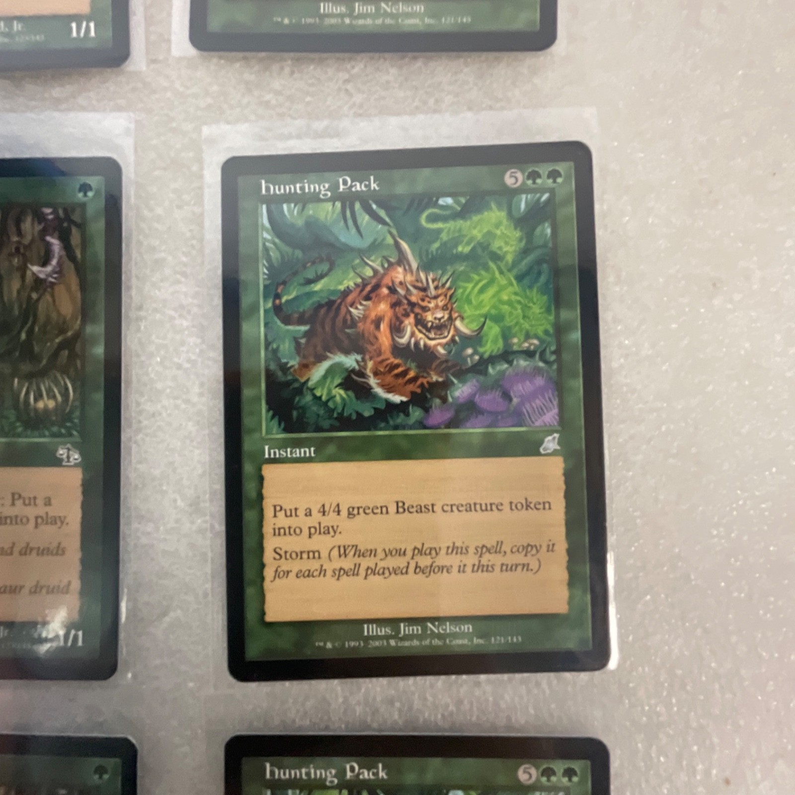 MTG 20 Card Green Lot Mixed 6ED 7ED 8ED Odyssey Legions - Image 20
