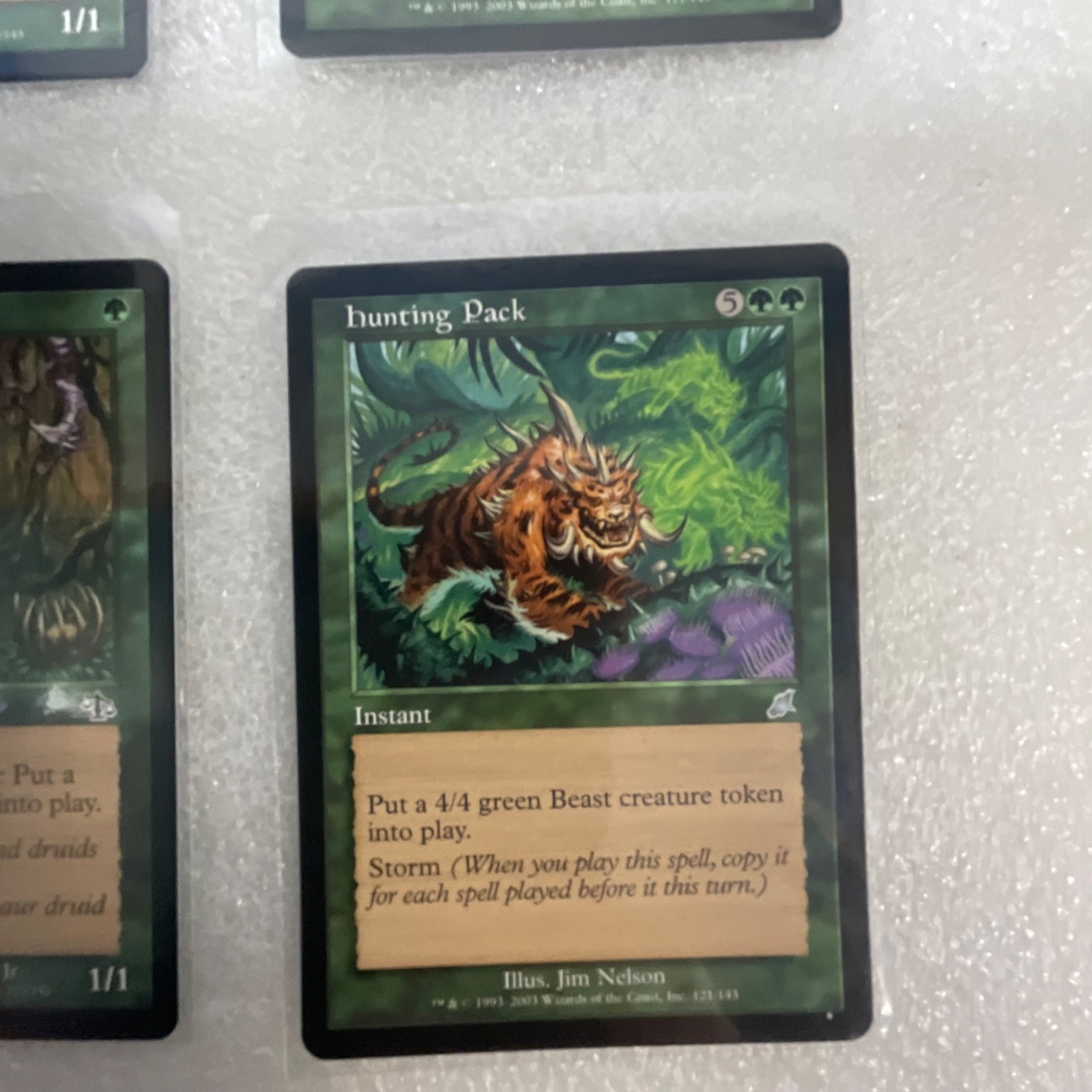 MTG 20 Card Green Lot Mixed 6ED 7ED 8ED Odyssey Legions - Image 22