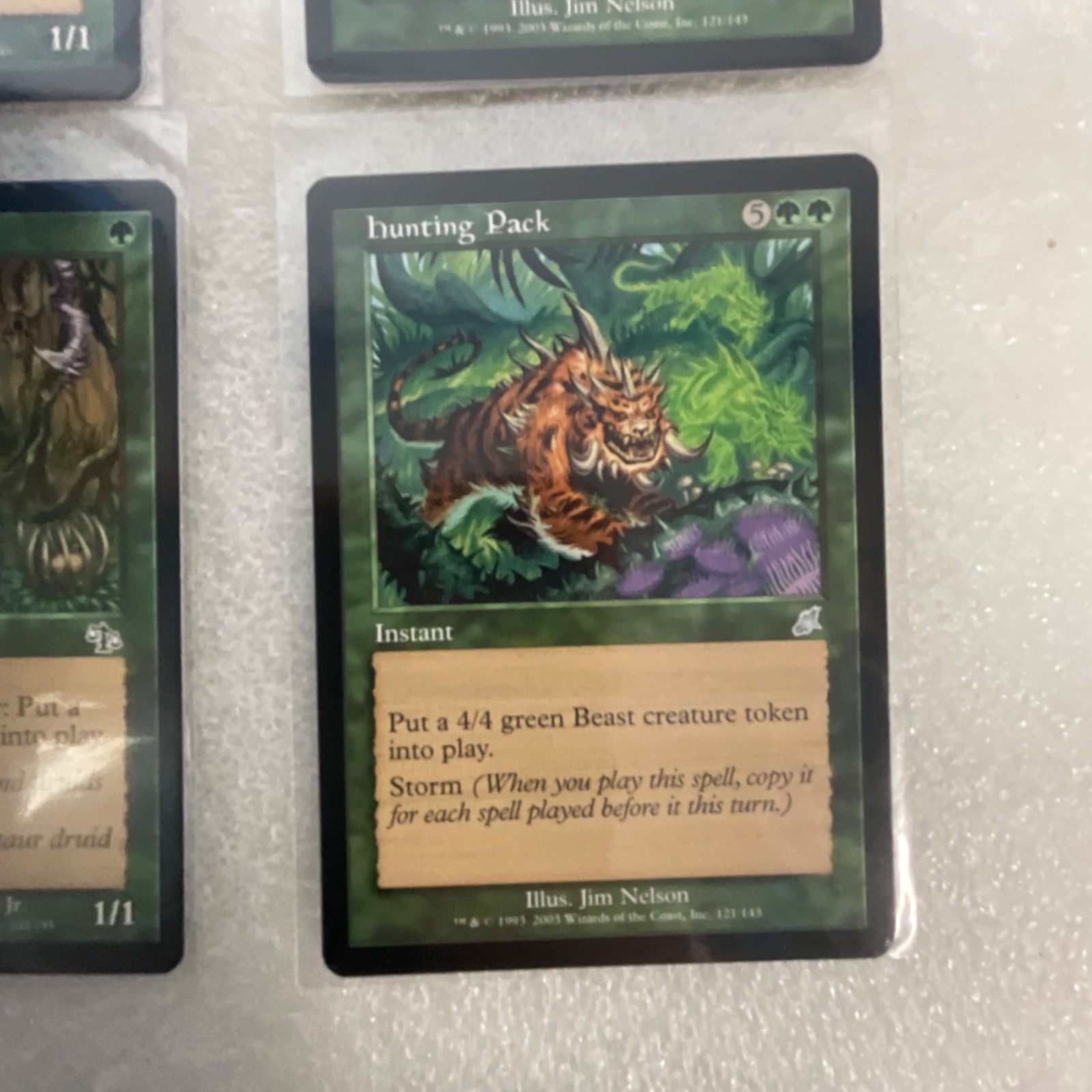MTG 20 Card Green Lot Mixed 6ED 7ED 8ED Odyssey Legions - Image 21