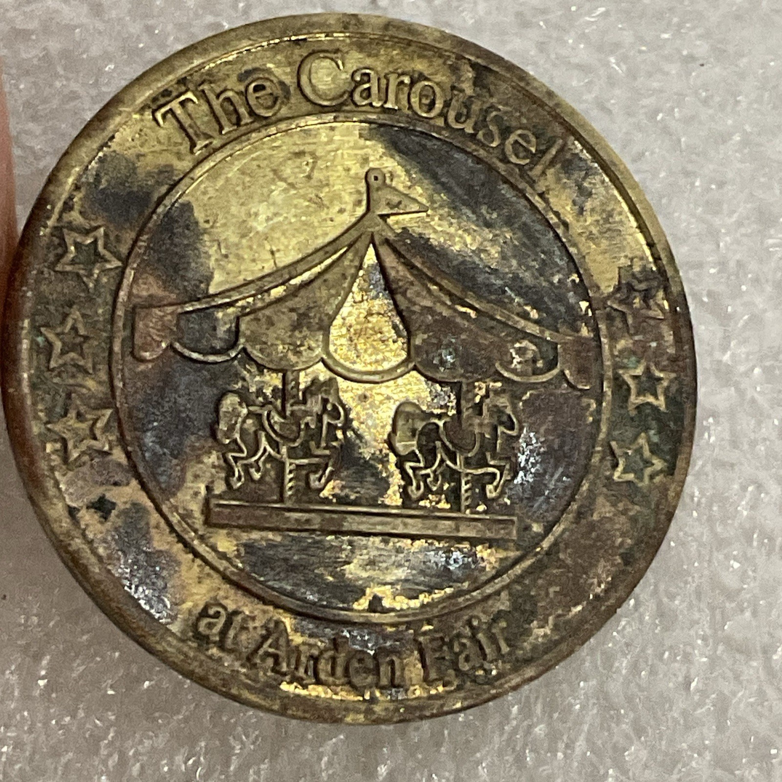 Lot Of 15 Metal Gaming Tokens Carousel Chuck Cheese Laser X Scandia Venus Strike - Image 15