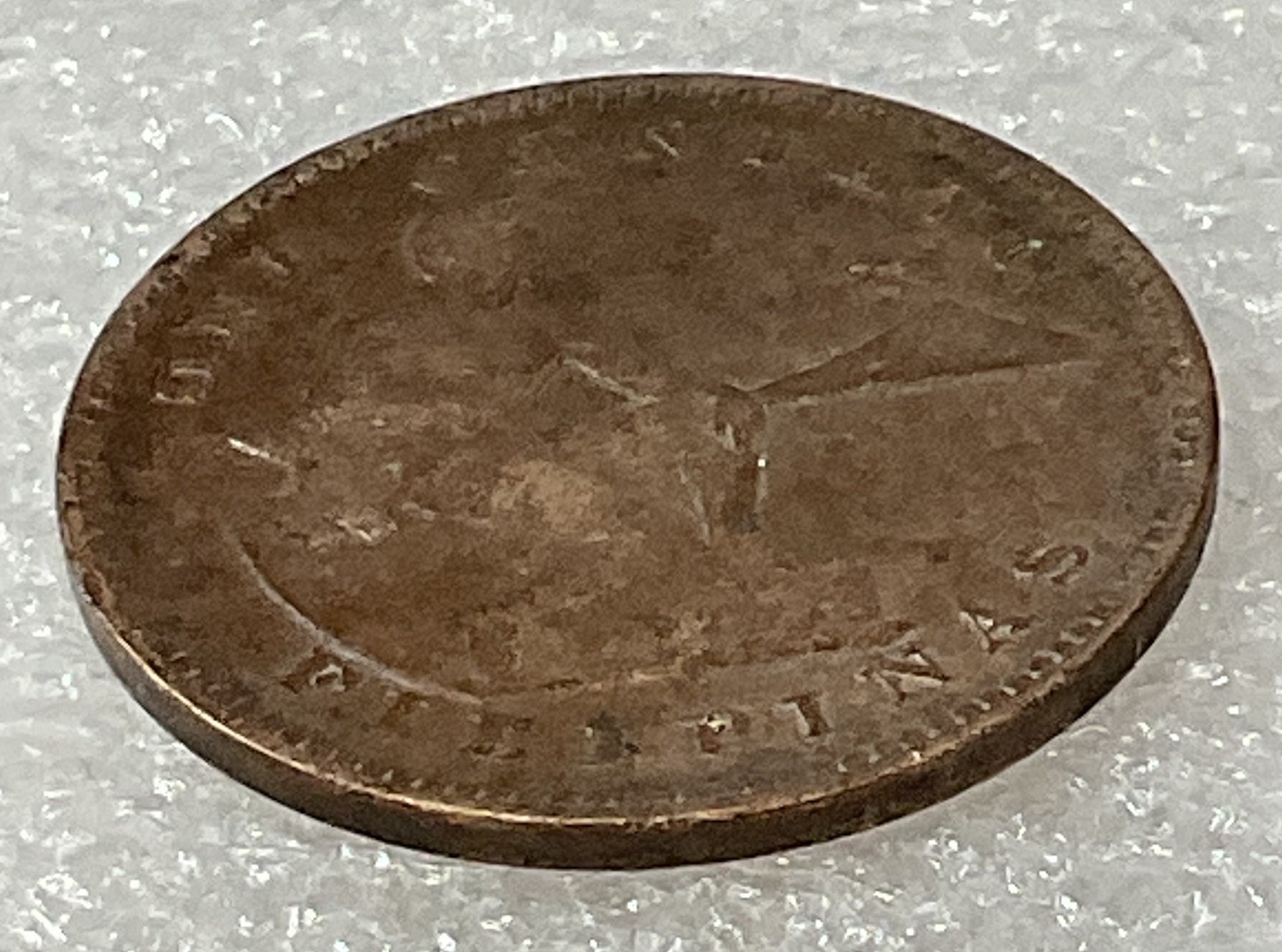 1929 One Centavo Filipinas United States Of America KM#163 - Image 3