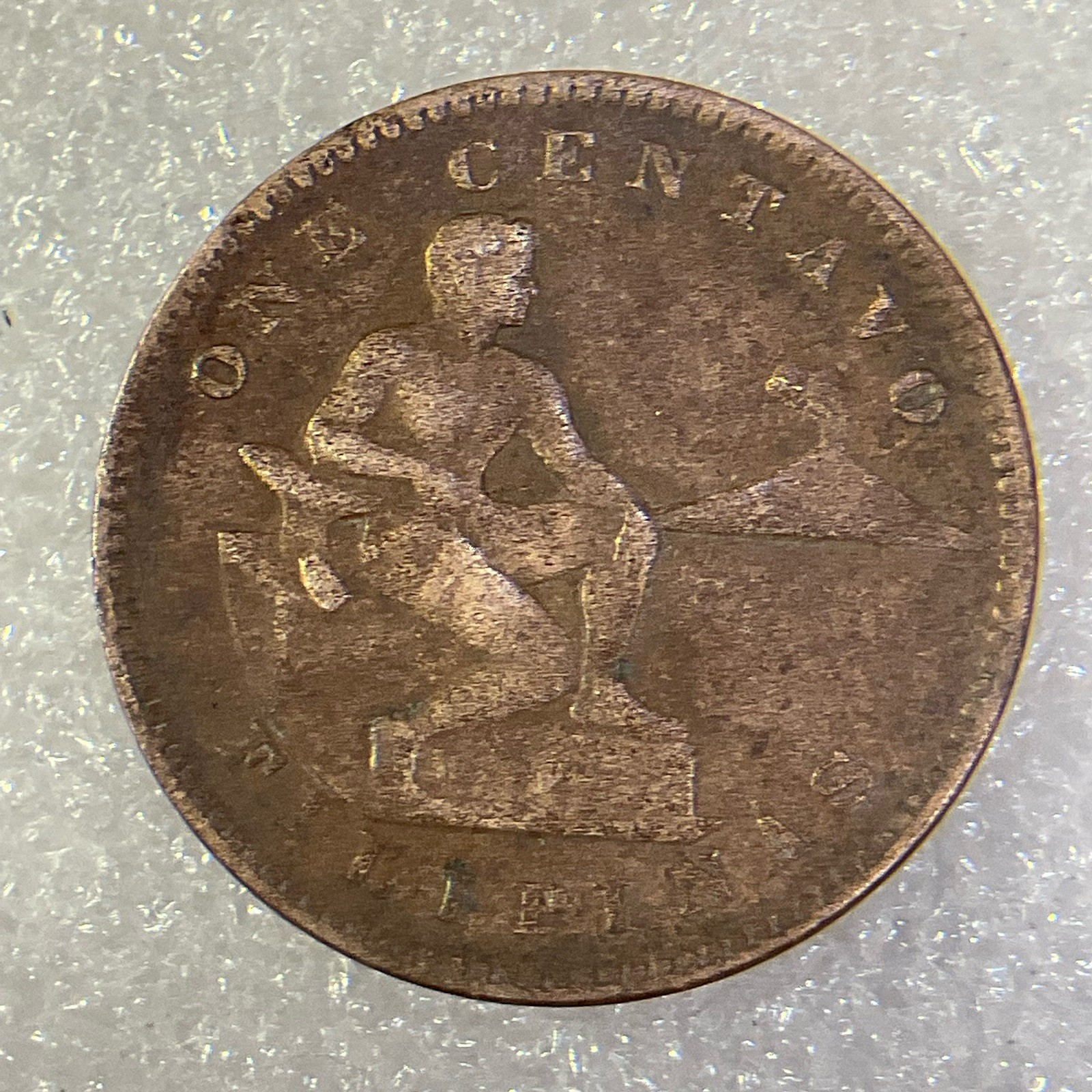 1929 One Centavo Filipinas United States Of America KM#163 - Image 2