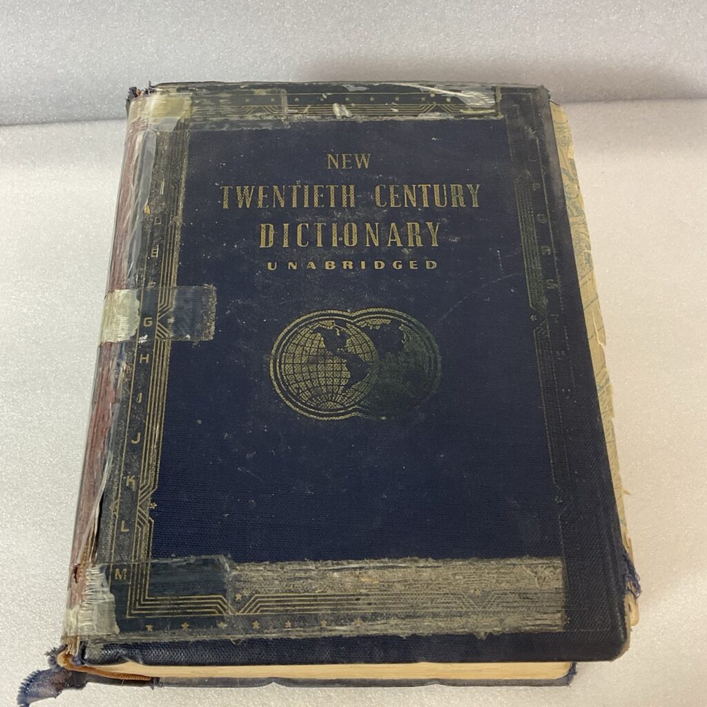 1943 Webster's New Twentieth Century Dictionary Unabridged - Worn - Image 1