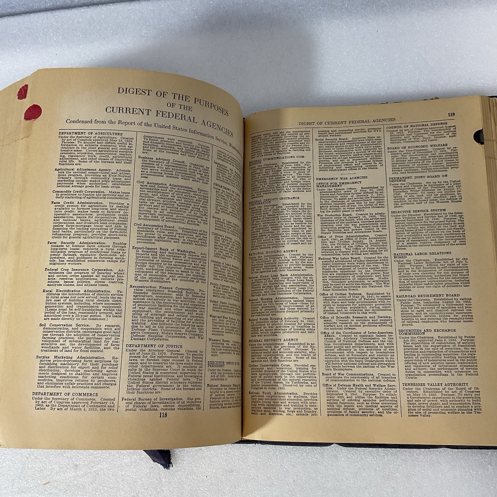 1943 Webster's New Twentieth Century Dictionary Unabridged - Worn - Image 21