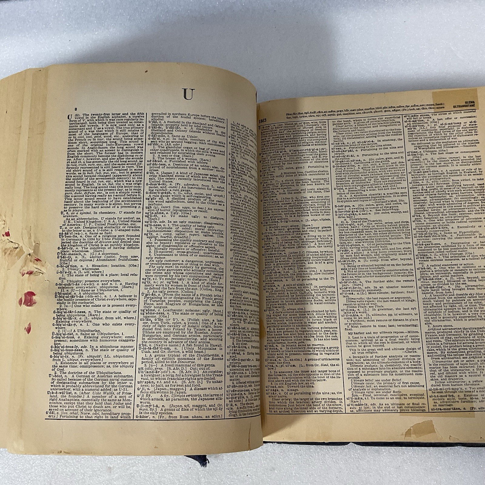 1943 Webster's New Twentieth Century Dictionary Unabridged - Worn - Image 22