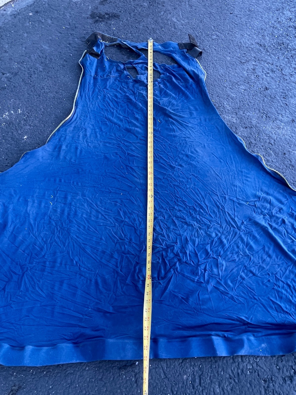 Schneiders Blue Horse Hood Large 56in x 52in Zipper Closure Stretch Sheet - Image 13