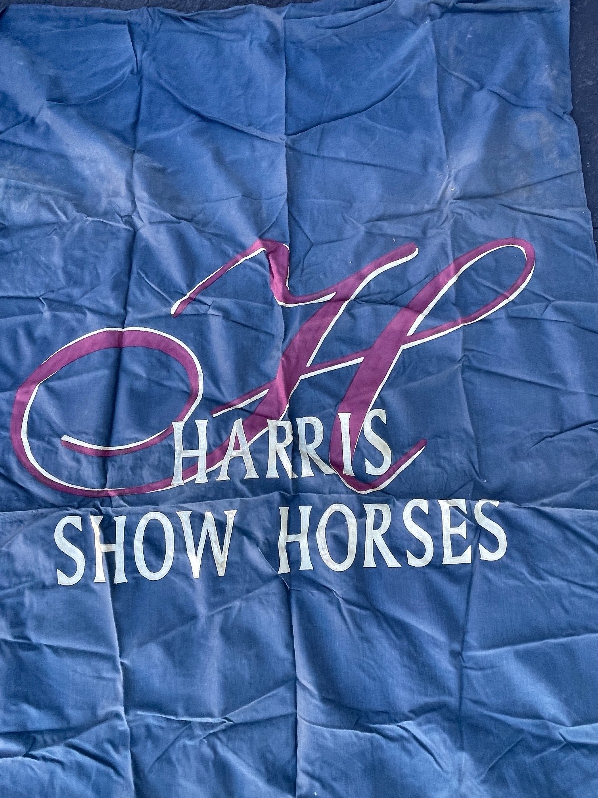 Harris Show Horses 90in x 56in Canvas Banner by Penngard USA Vintage Equestrian - Image 2