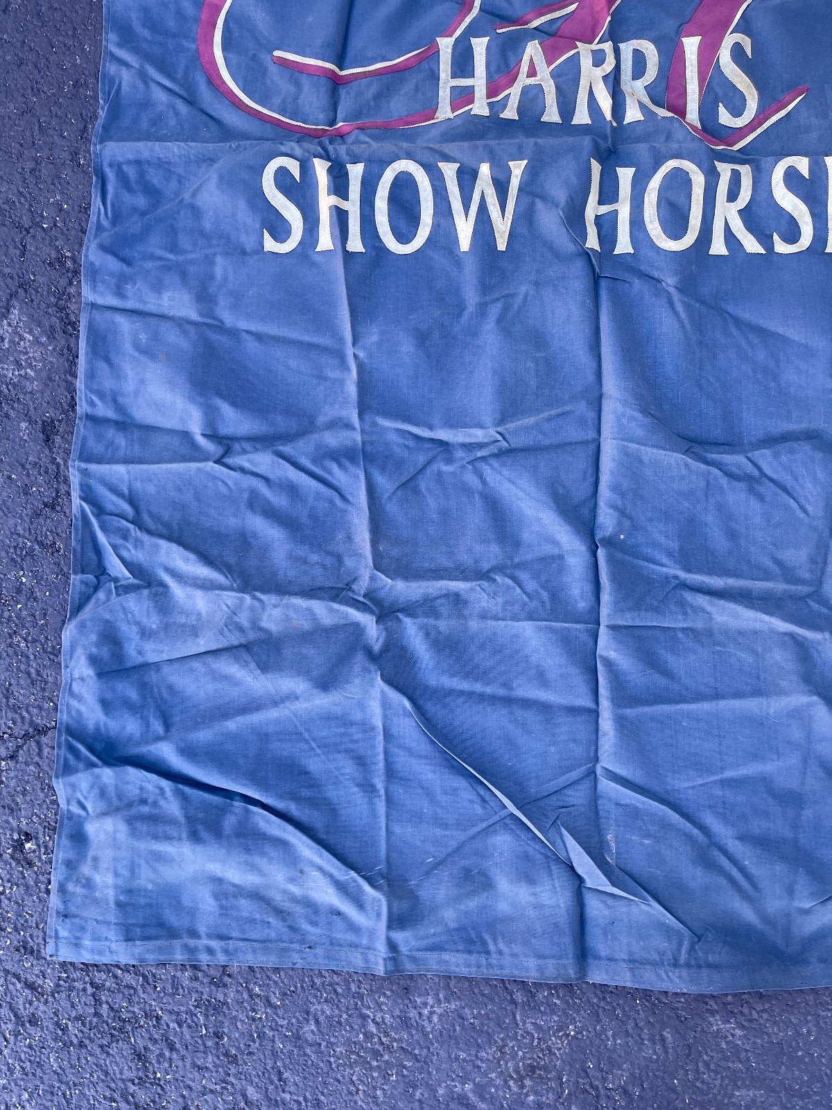 Harris Show Horses 90in x 56in Canvas Banner by Penngard USA Vintage Equestrian - Image 9