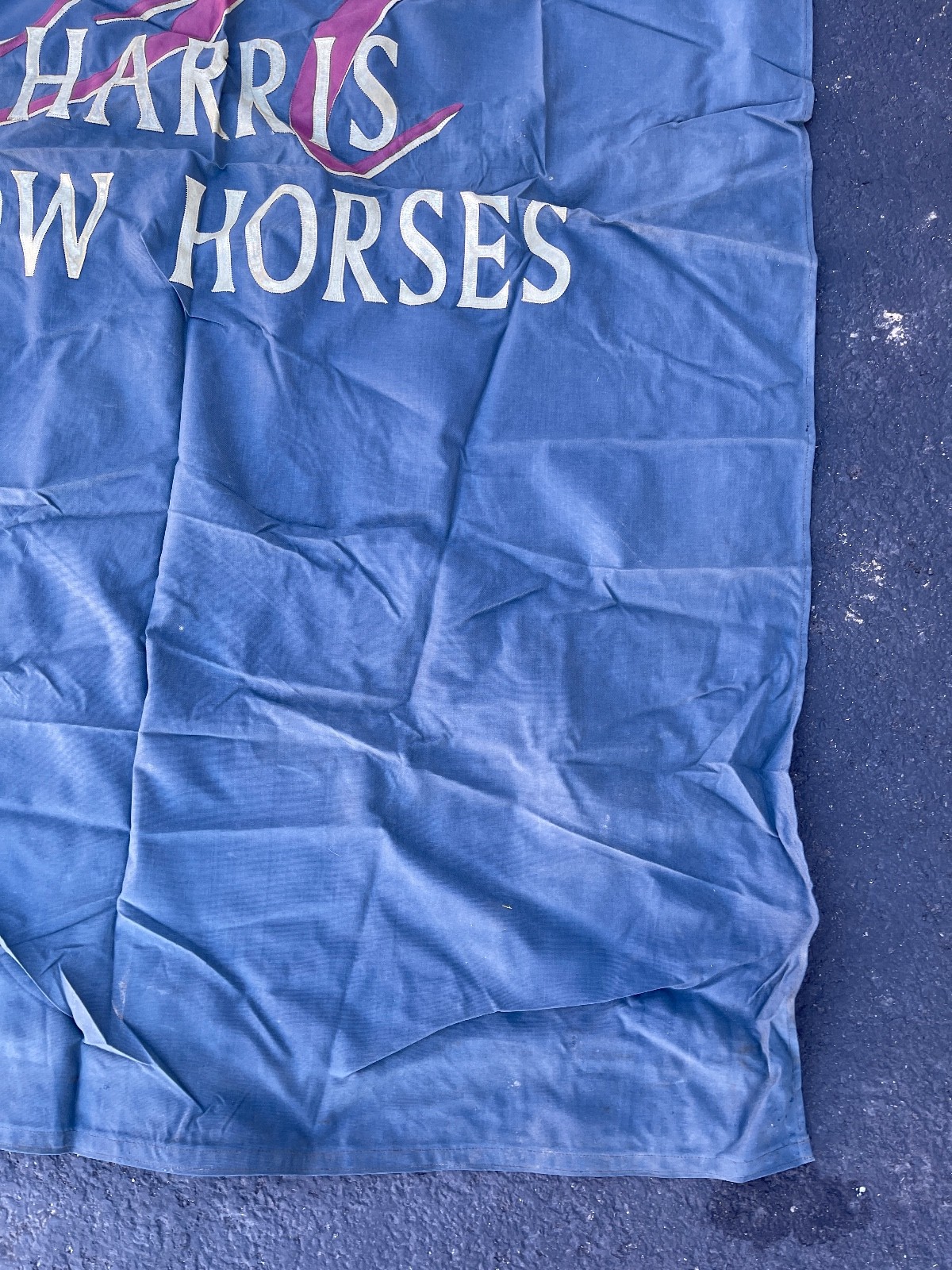 Harris Show Horses 90in x 56in Canvas Banner by Penngard USA Vintage Equestrian - Image 8