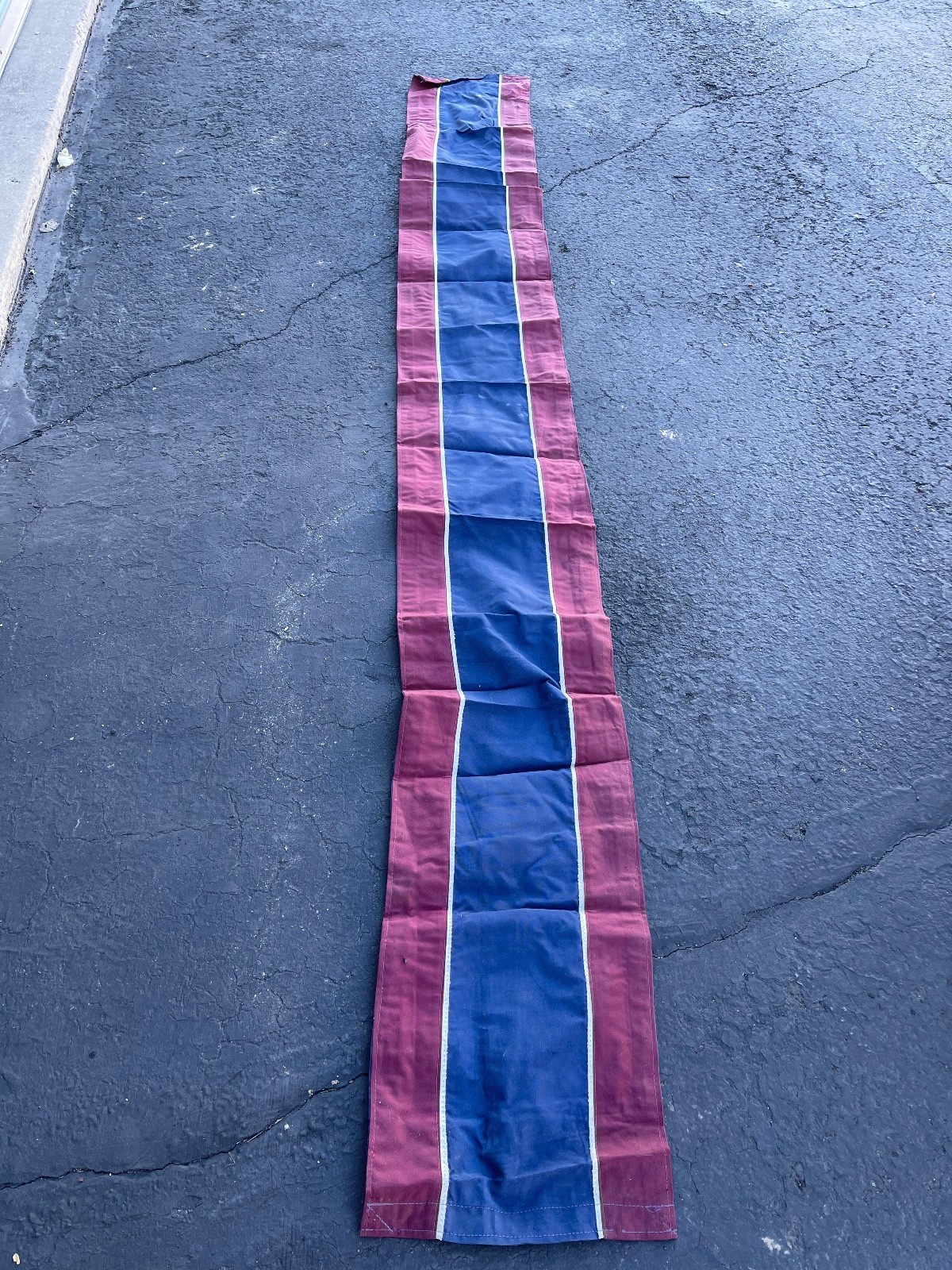 Vintage Penngard Canvas Runner 132in x 15in Harris Horse Show Stall Decor - Image 1
