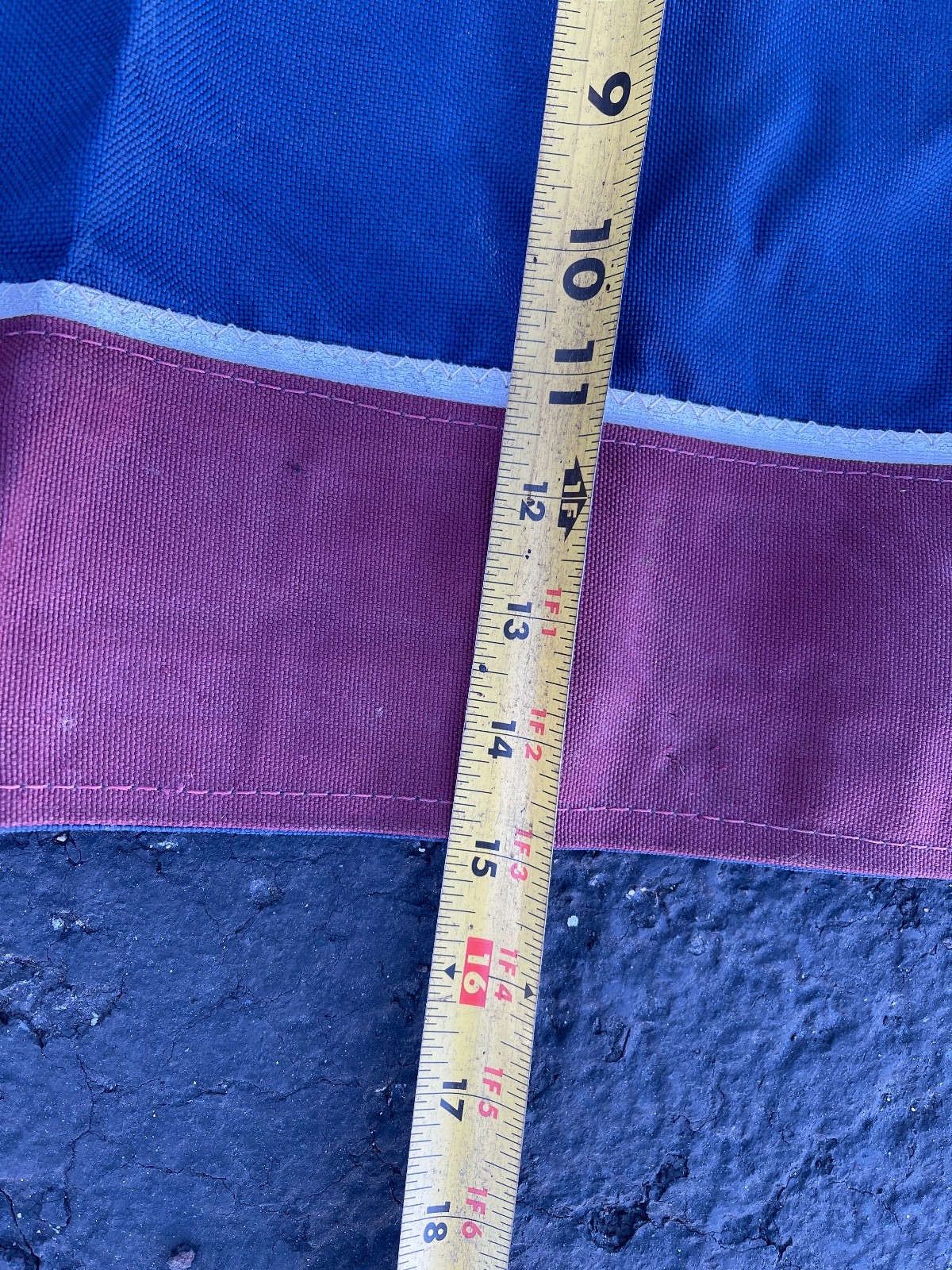 Vintage Penngard Canvas Runner 132in x 15in Harris Horse Show Stall Decor - Image 12