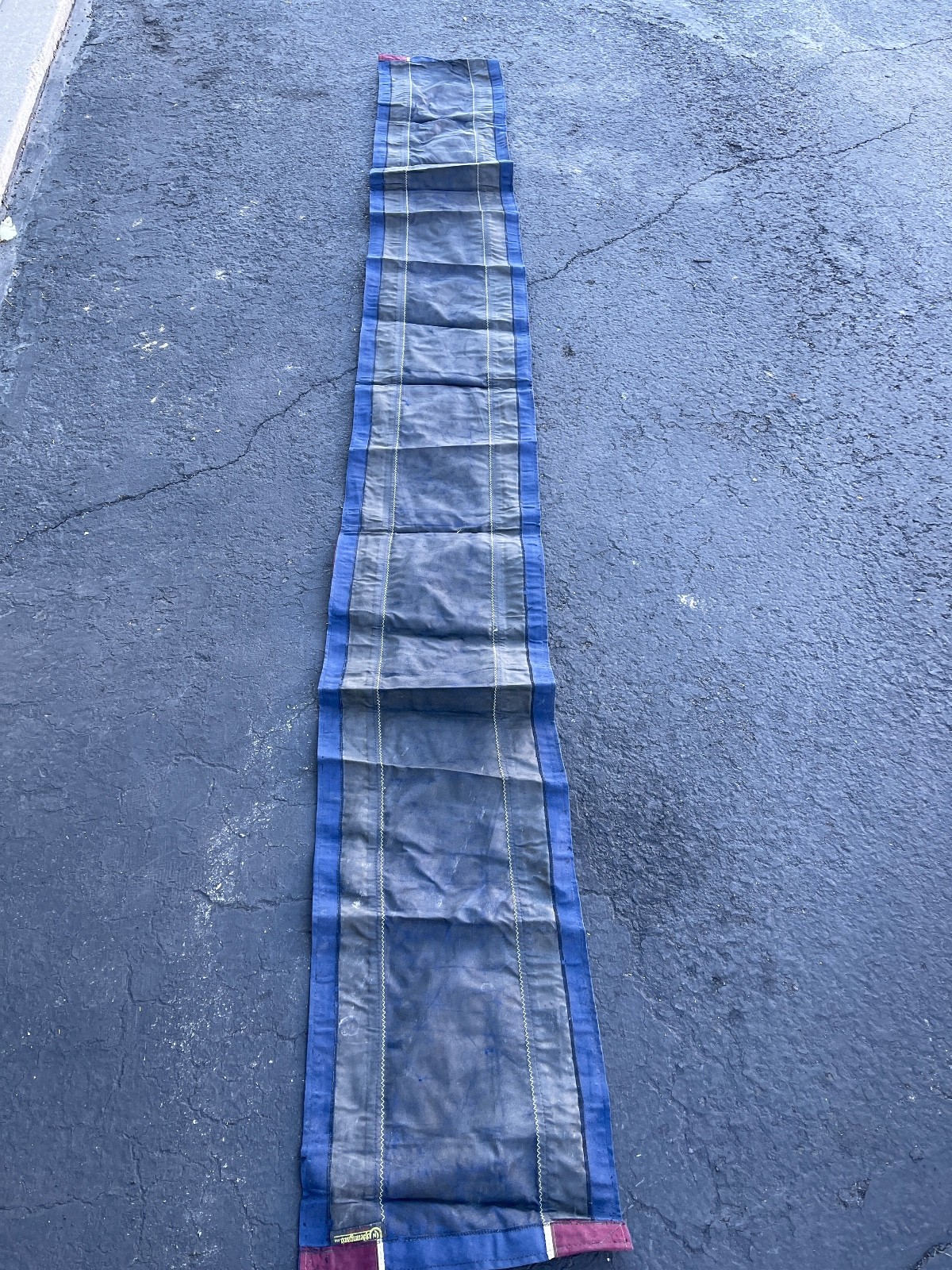Vintage Penngard Canvas Runner 132in x 15in Harris Horse Show Stall Decor - Image 15