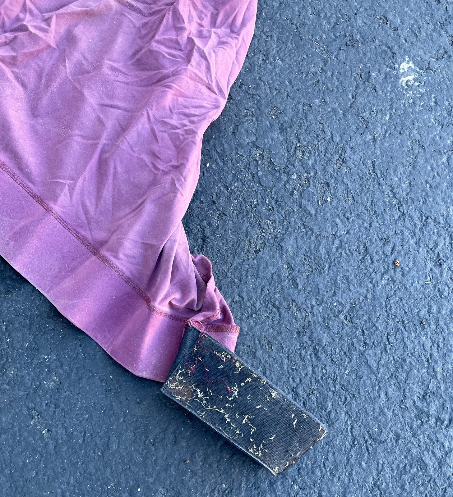 We-B-Stylin Pink Horse Hood Lycra Stretch Material FullFace Cover Worn Condition - Image 3