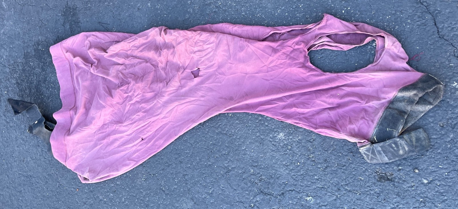We-B-Stylin Pink Horse Hood Lycra Stretch Material FullFace Cover Worn Condition - Image 8