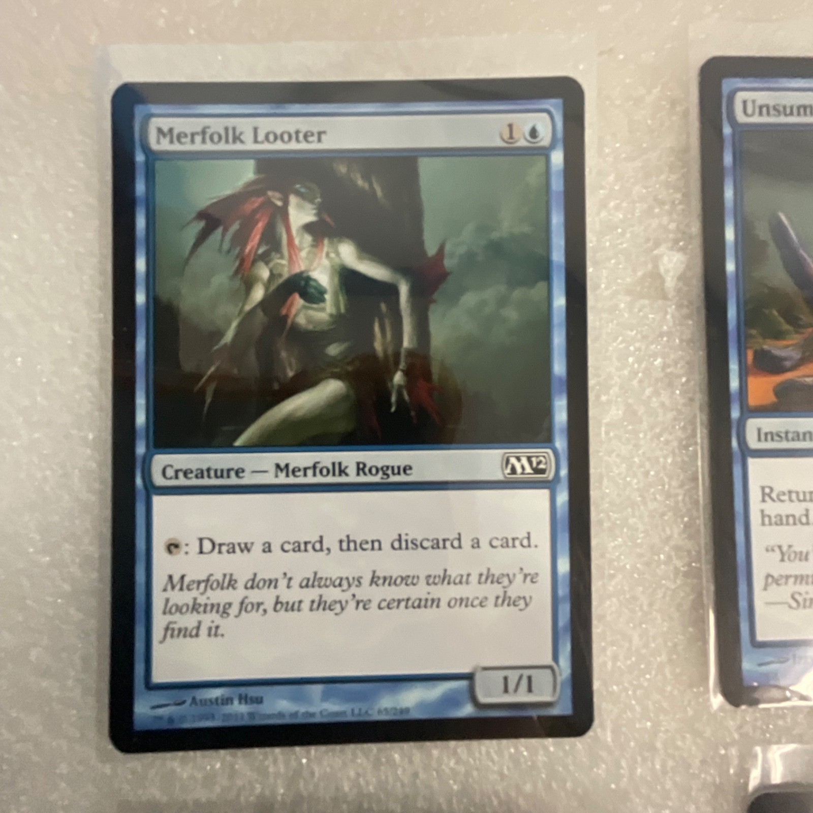 MTG 8 Card Blue Lot Mixed M10 M12 M13 Merfolk Looter - Image 3