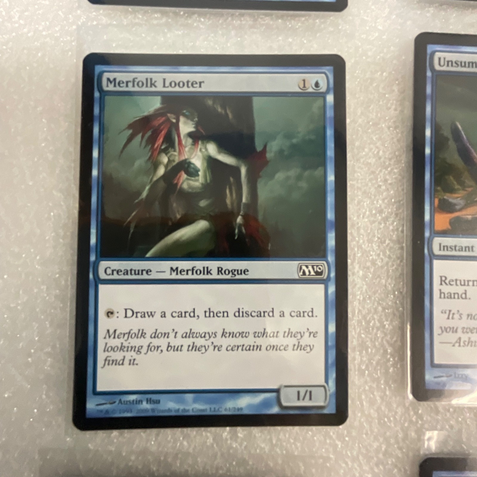 MTG 8 Card Blue Lot Mixed M10 M12 M13 Merfolk Looter - Image 5