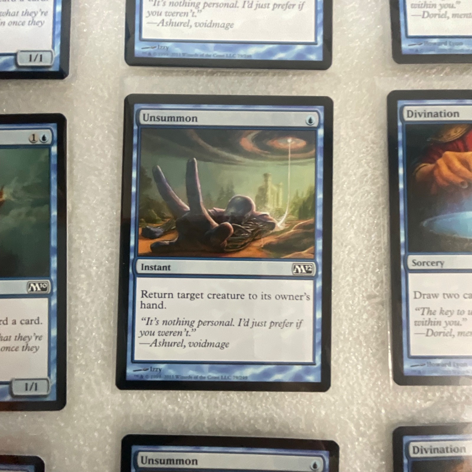 MTG 8 Card Blue Lot Mixed M10 M12 M13 Merfolk Looter - Image 8