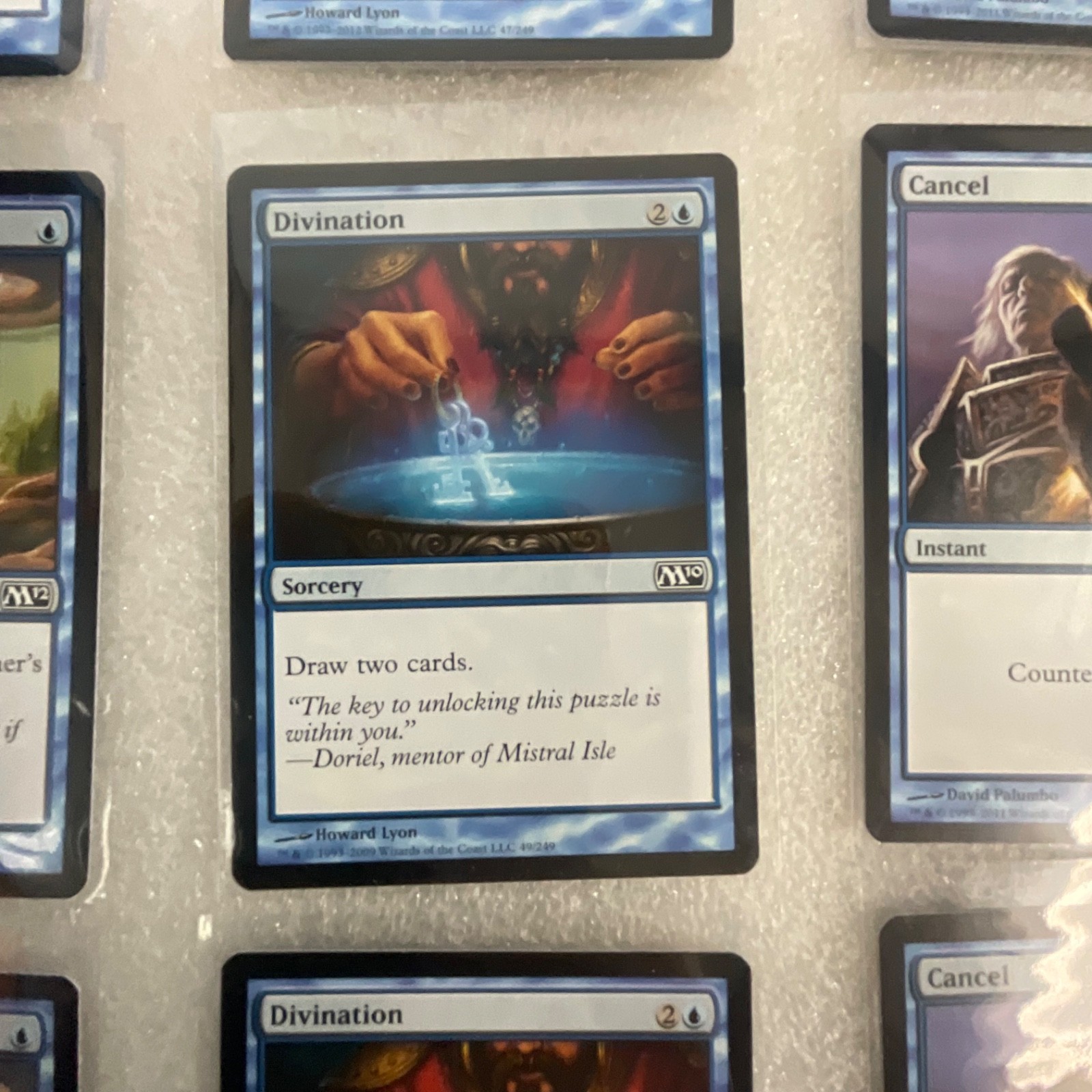 MTG 8 Card Blue Lot Mixed M10 M12 M13 Merfolk Looter - Image 12