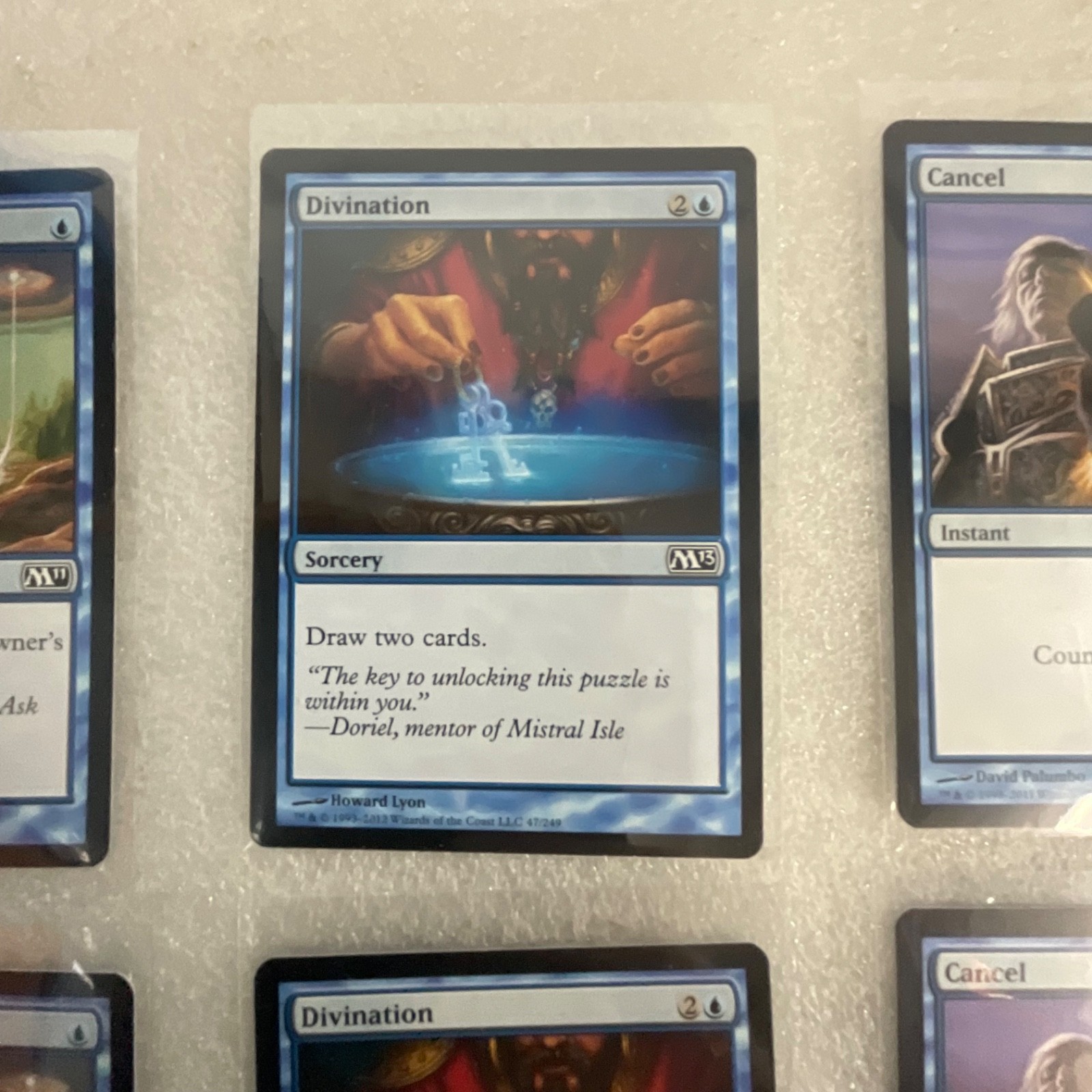 MTG 8 Card Blue Lot Mixed M10 M12 M13 Merfolk Looter - Image 11