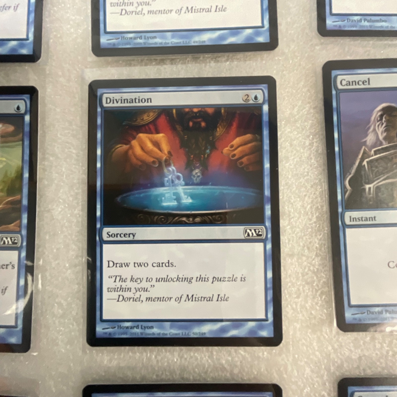 MTG 8 Card Blue Lot Mixed M10 M12 M13 Merfolk Looter - Image 13