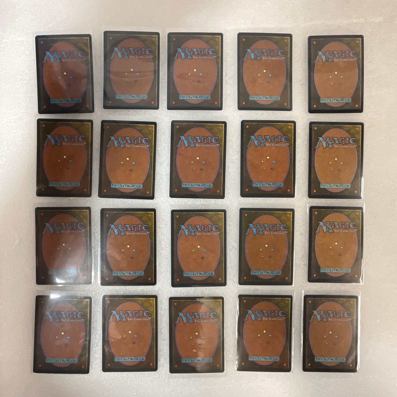 MTG 20 Card Blue Lot Revised & M11 Spell Blast Power Sink - Image 2