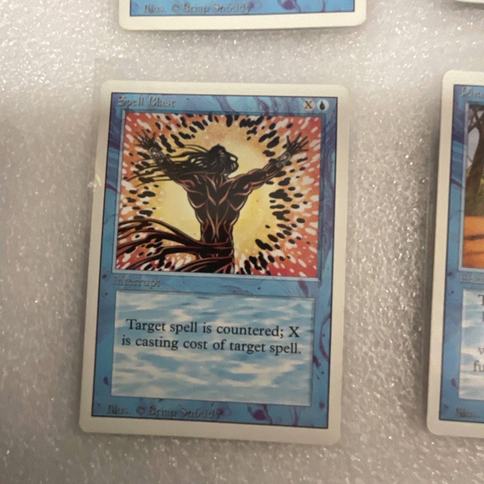 MTG 20 Card Blue Lot Revised & M11 Spell Blast Power Sink - Image 6