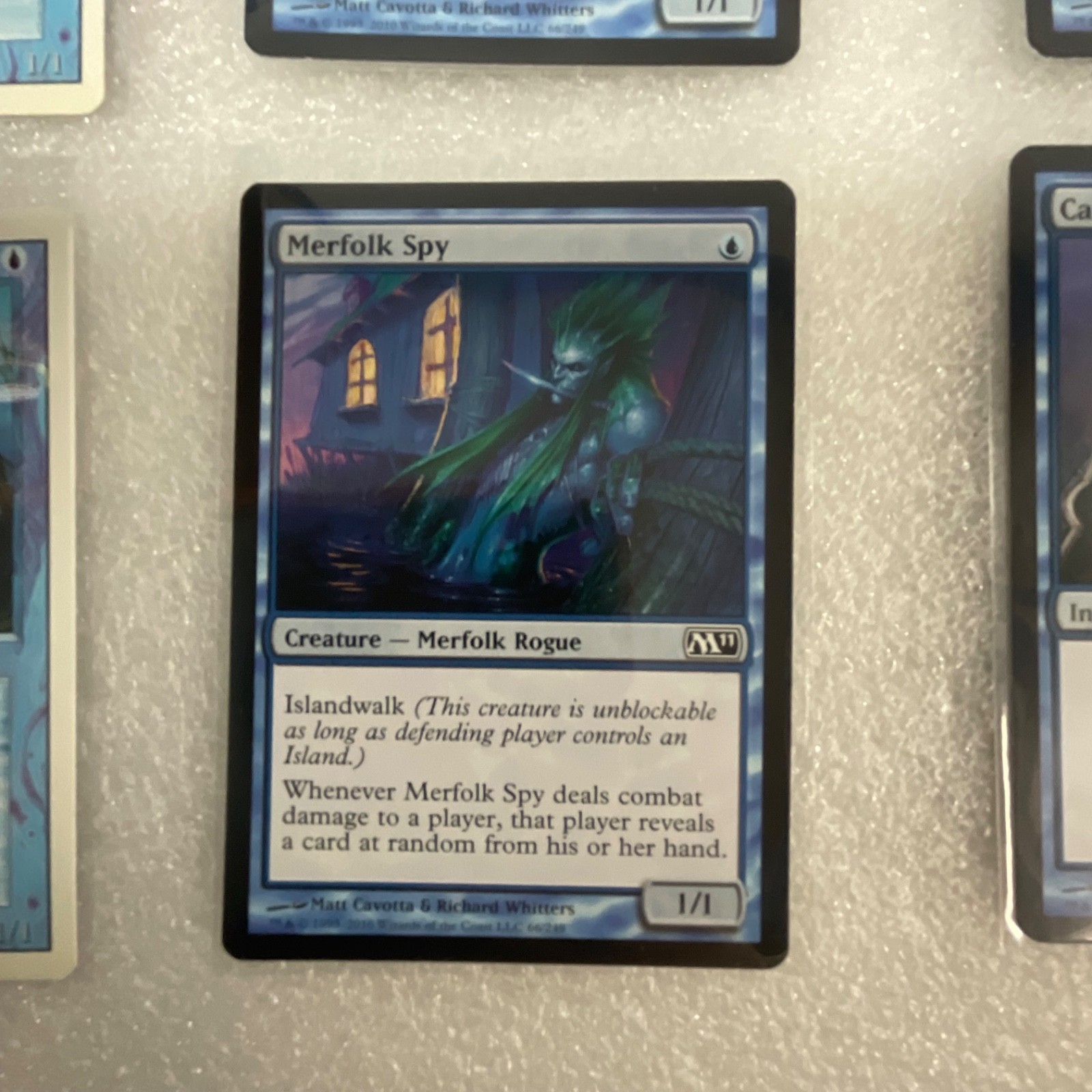 MTG 20 Card Blue Lot Revised M11 M12 Merfolk Spy Cancel - Image 7