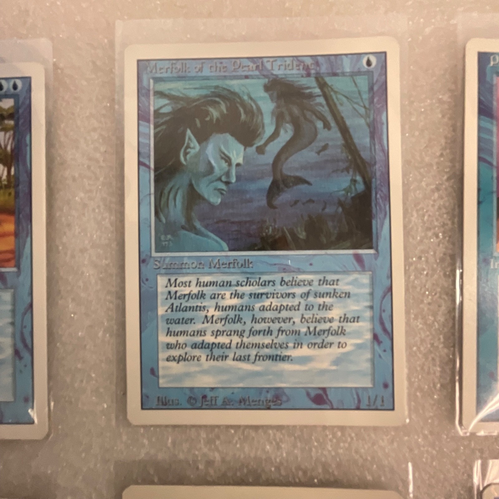 MTG 20 Card Blue Lot Revised & M11 Spell Blast Power Sink - Image 11