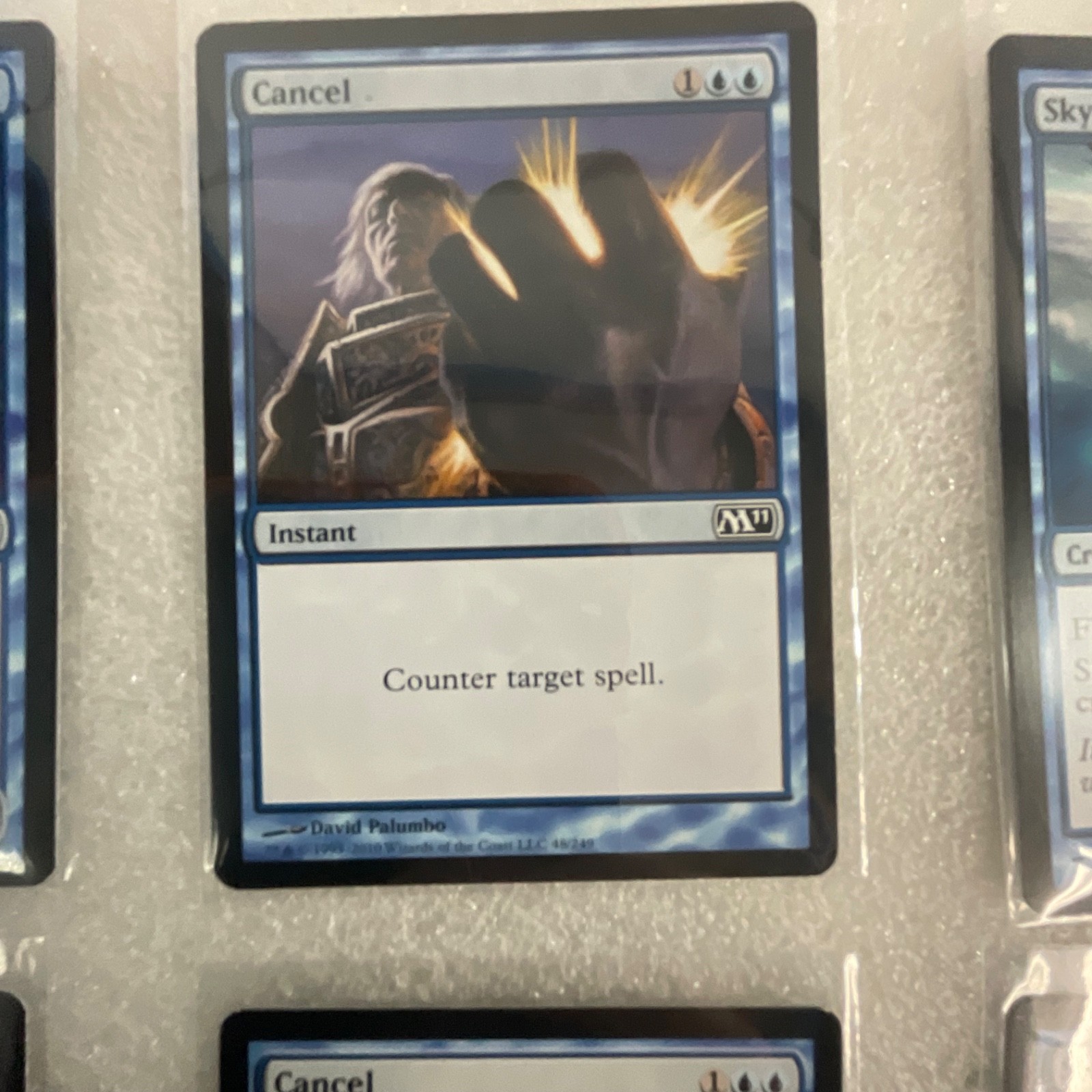 MTG 20 Card Blue Lot Revised M11 M12 Merfolk Spy Cancel - Image 11