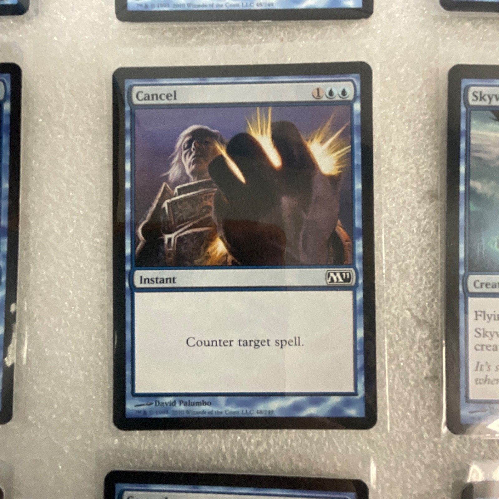 MTG 20 Card Blue Lot Revised M11 M12 Merfolk Spy Cancel - Image 12