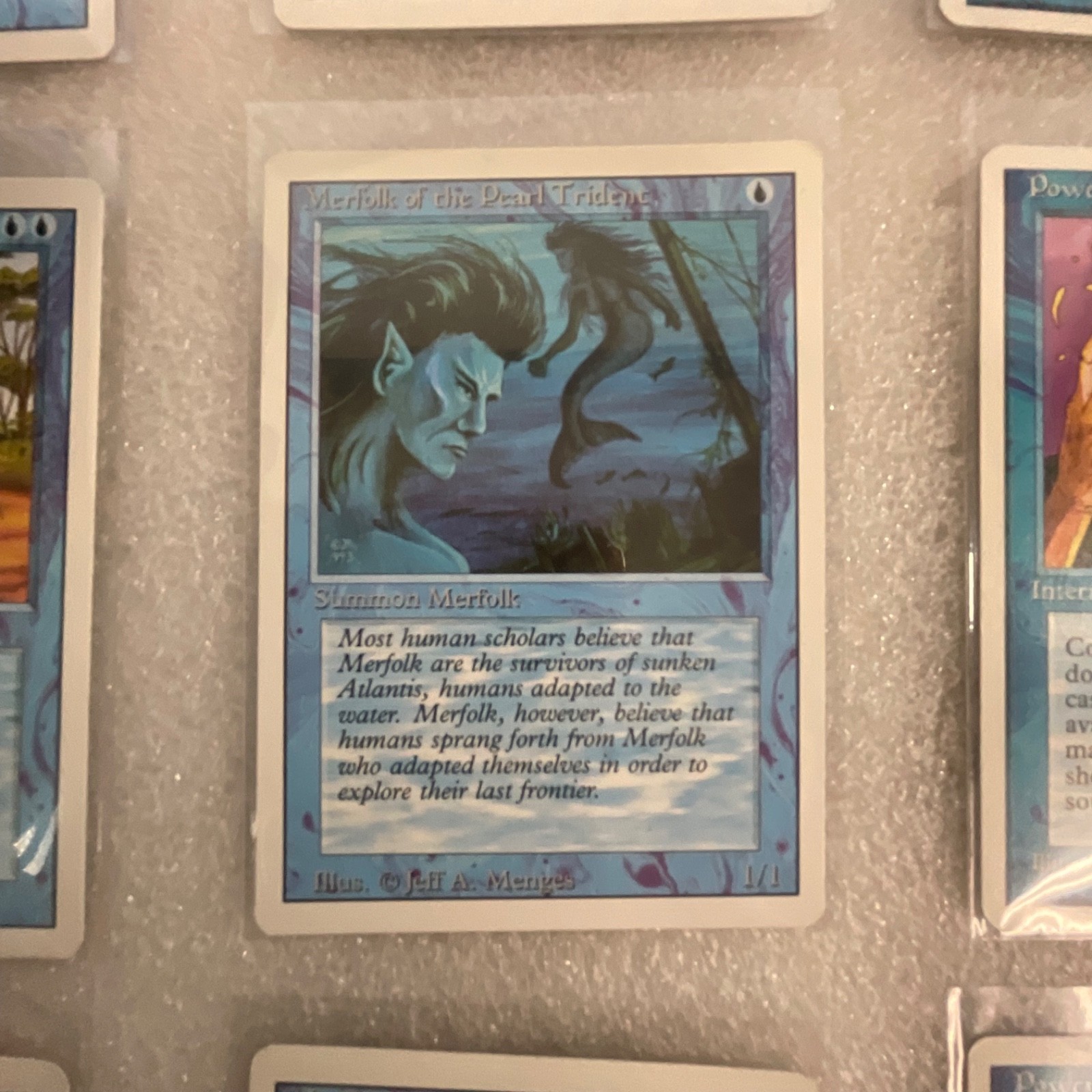 MTG 20 Card Blue Lot Revised & M11 Spell Blast Power Sink - Image 12