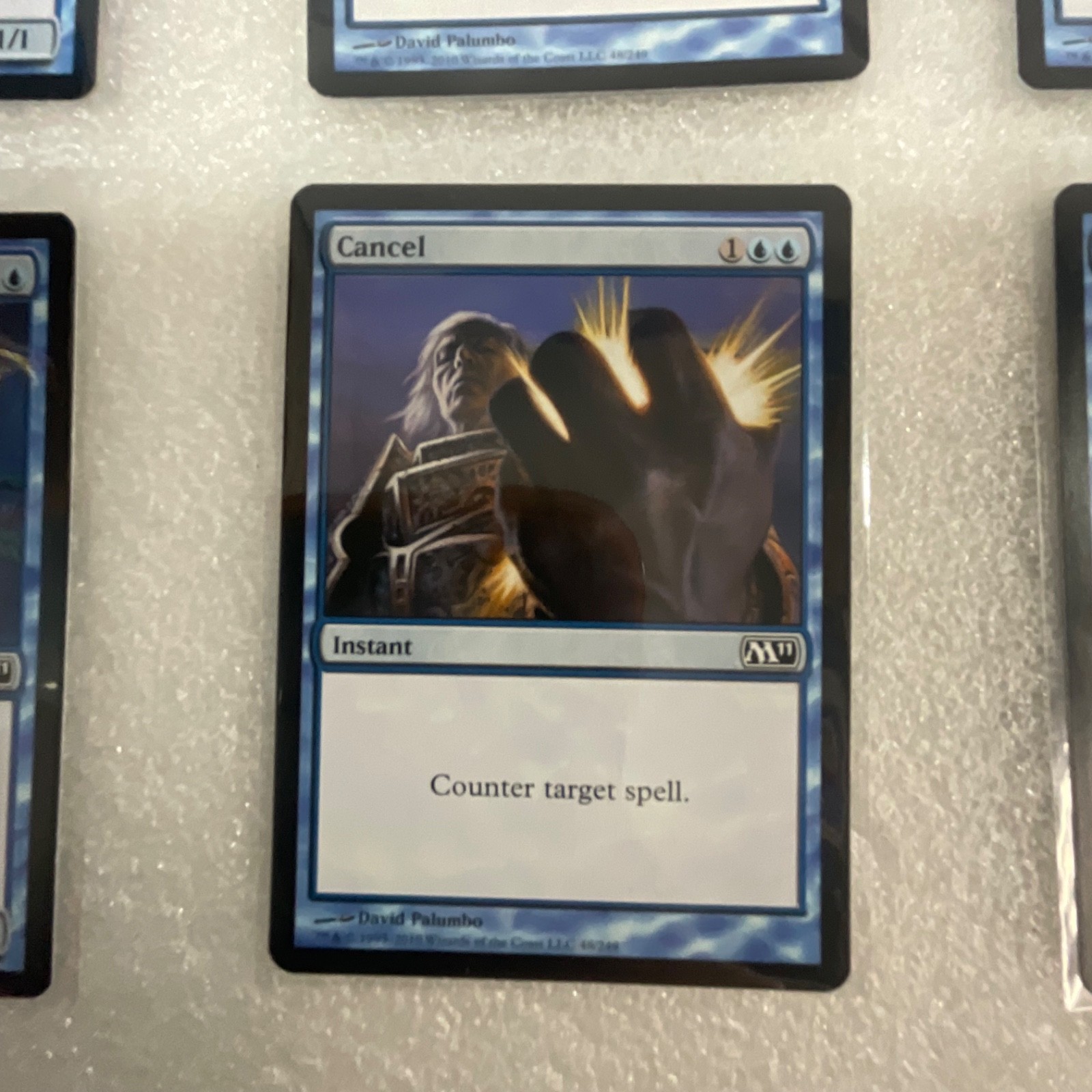 MTG 20 Card Blue Lot Revised M11 M12 Merfolk Spy Cancel - Image 14