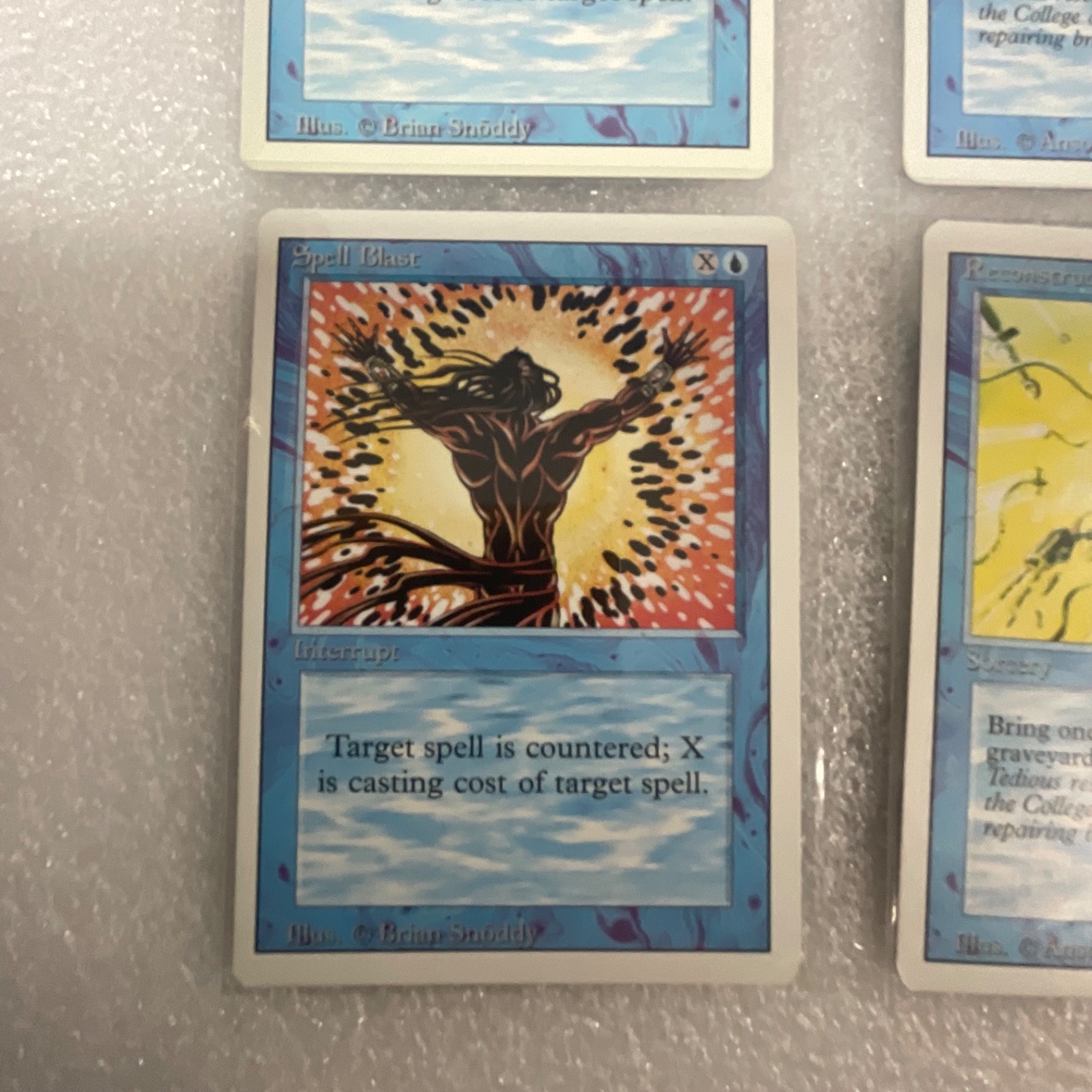 MTG 20 Card Blue Lot Revised 3ED Prodigal Sorcerer Power Sink - Image 6