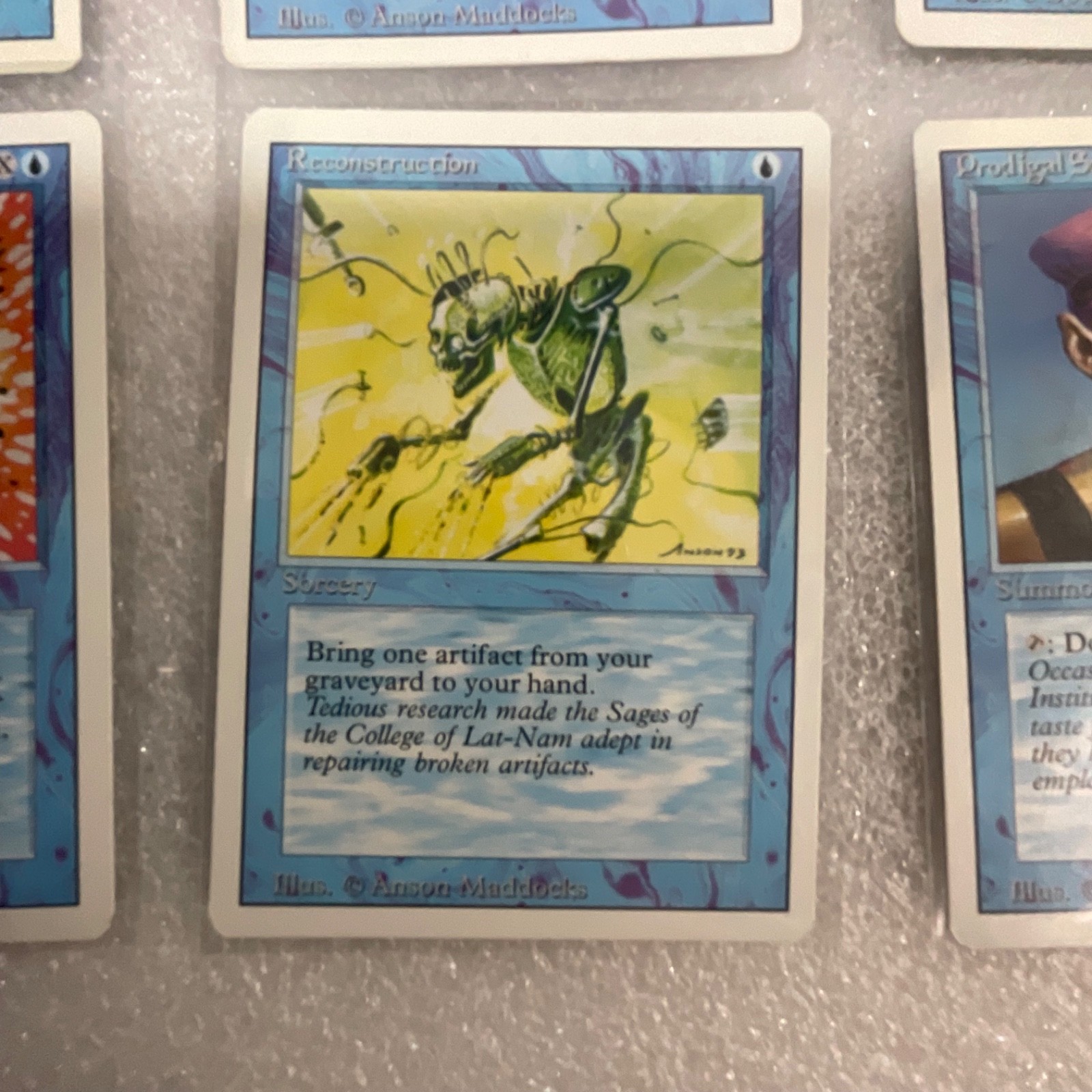 MTG 20 Card Blue Lot Revised 3ED Prodigal Sorcerer Power Sink - Image 7