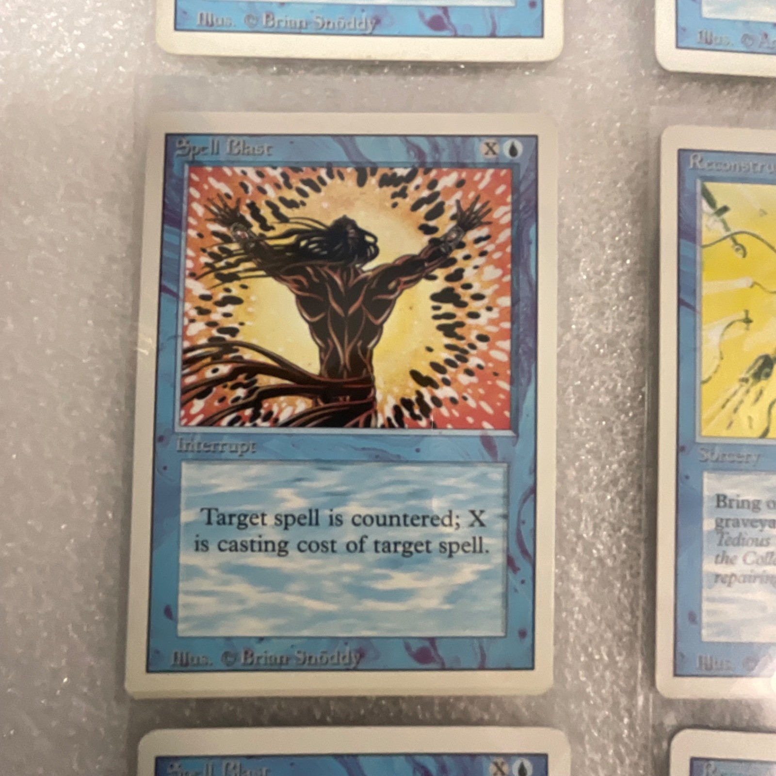 MTG 20 Card Blue Lot Revised 3ED Prodigal Sorcerer Power Sink - Image 5