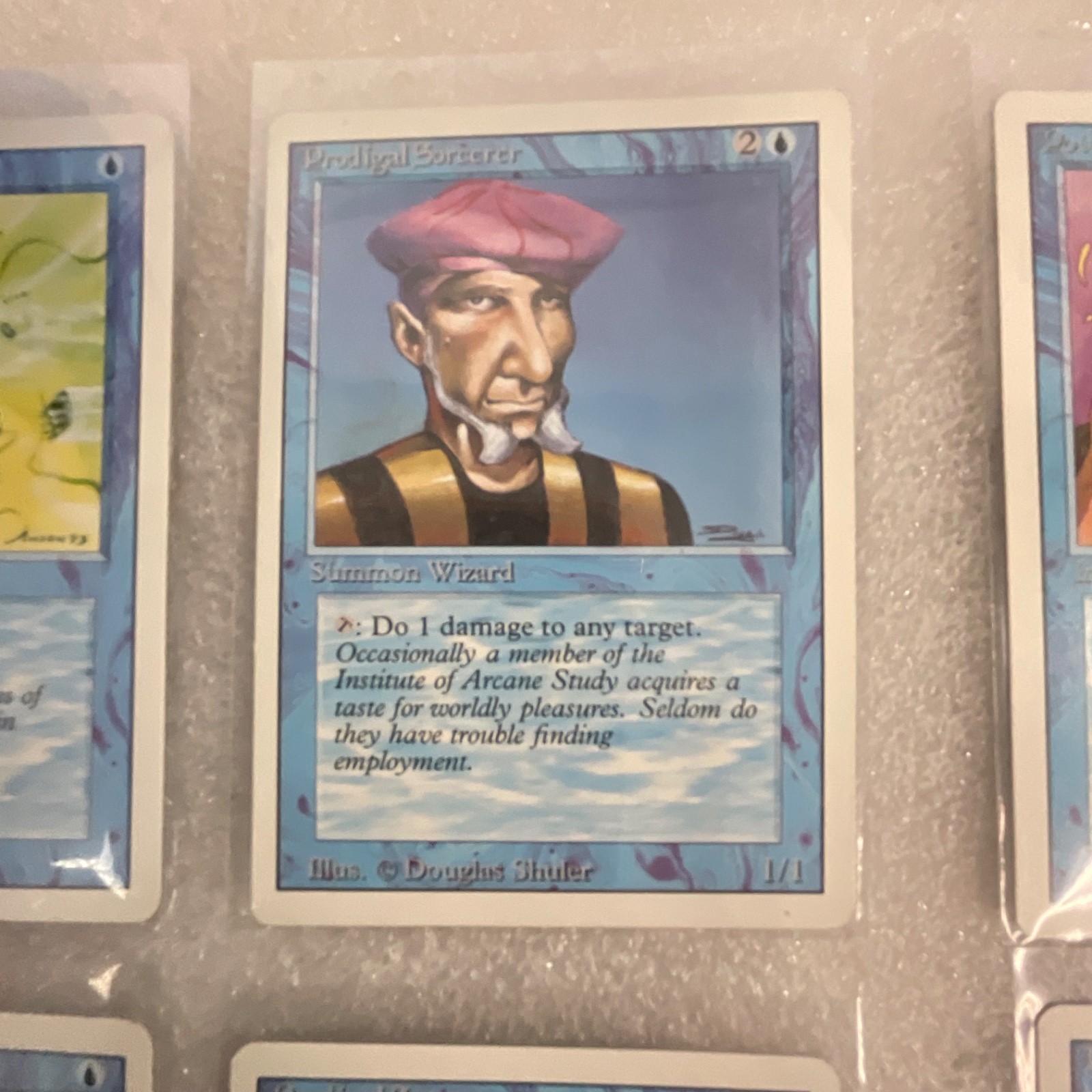 MTG 20 Card Blue Lot Revised 3ED Prodigal Sorcerer Power Sink - Image 11