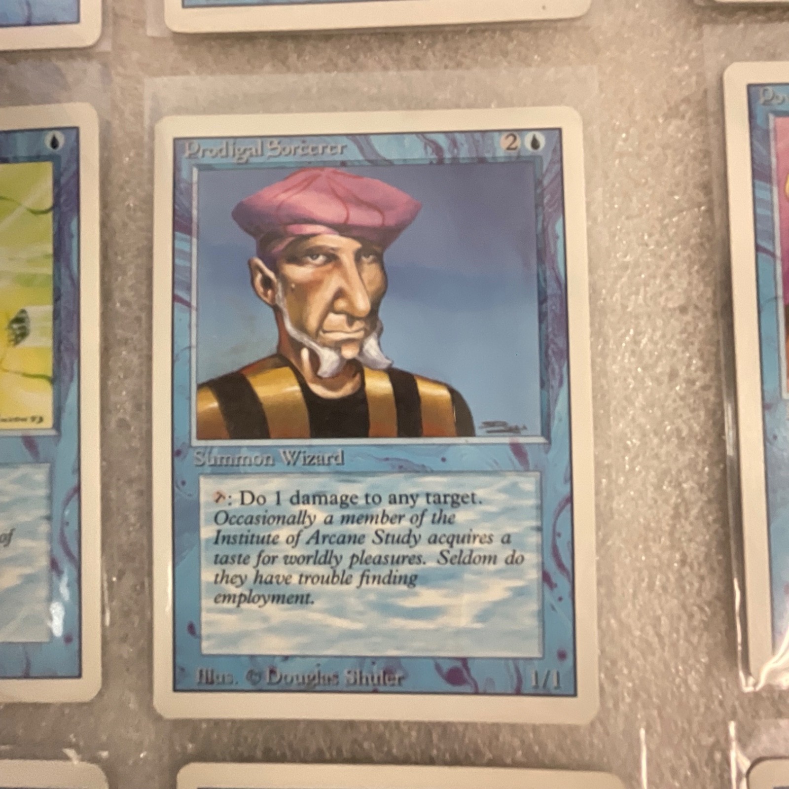 MTG 20 Card Blue Lot Revised 3ED Prodigal Sorcerer Power Sink - Image 12