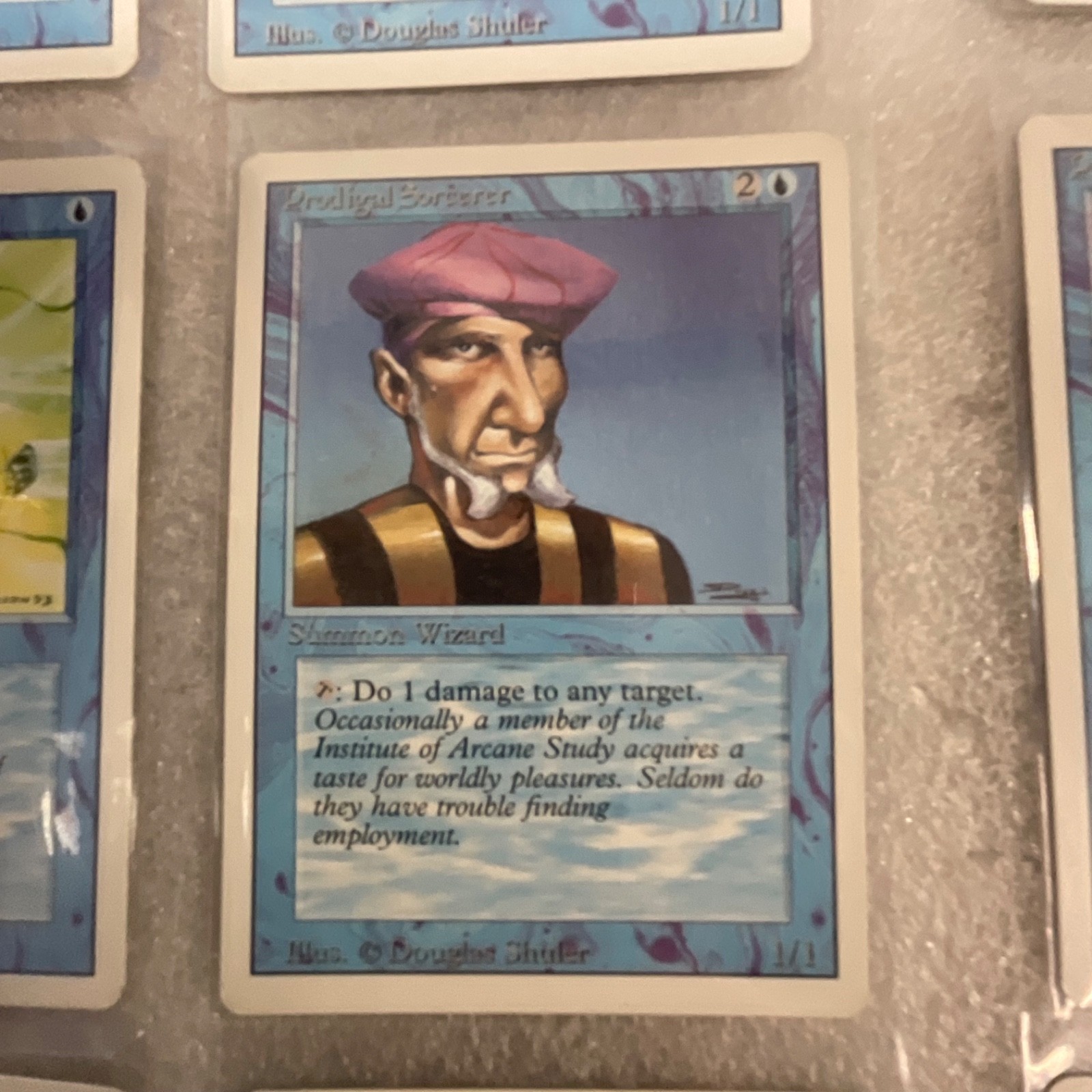 MTG 20 Card Blue Lot Revised 3ED Prodigal Sorcerer Power Sink - Image 13