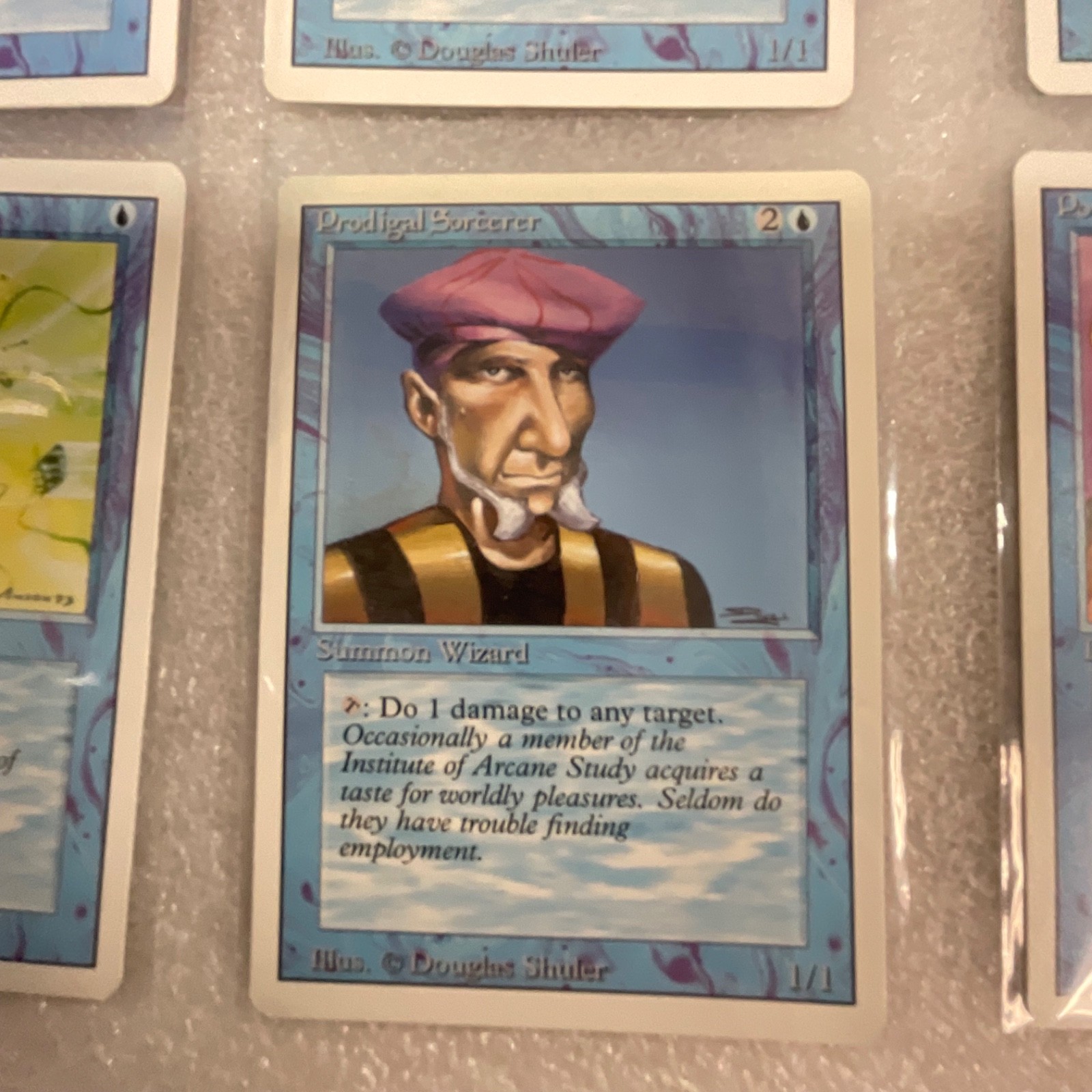 MTG 20 Card Blue Lot Revised 3ED Prodigal Sorcerer Power Sink - Image 14