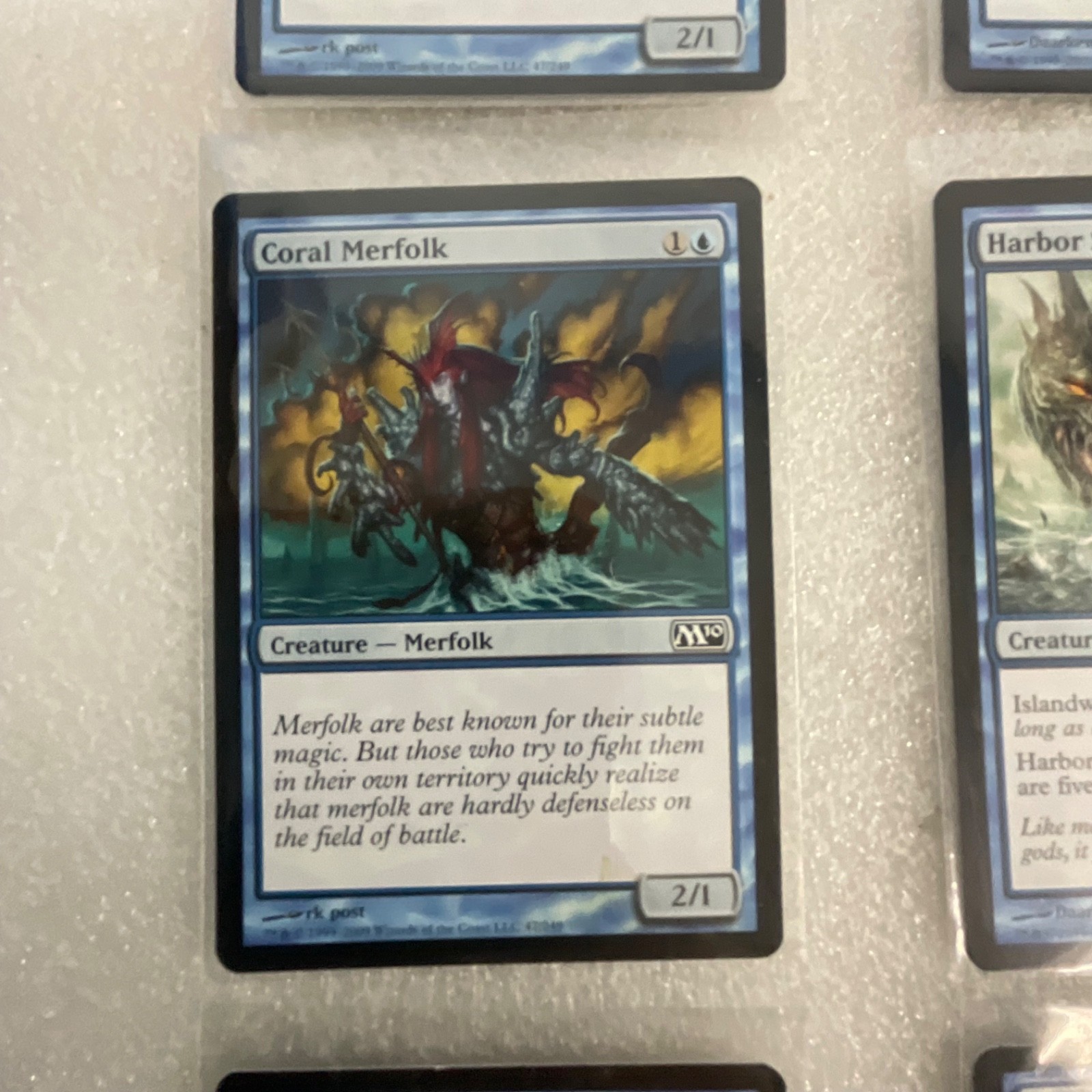 MTG 20 Card Blue Lot M11 M12 M13 10E Flashfreeze Harbor Serpent - Image 4