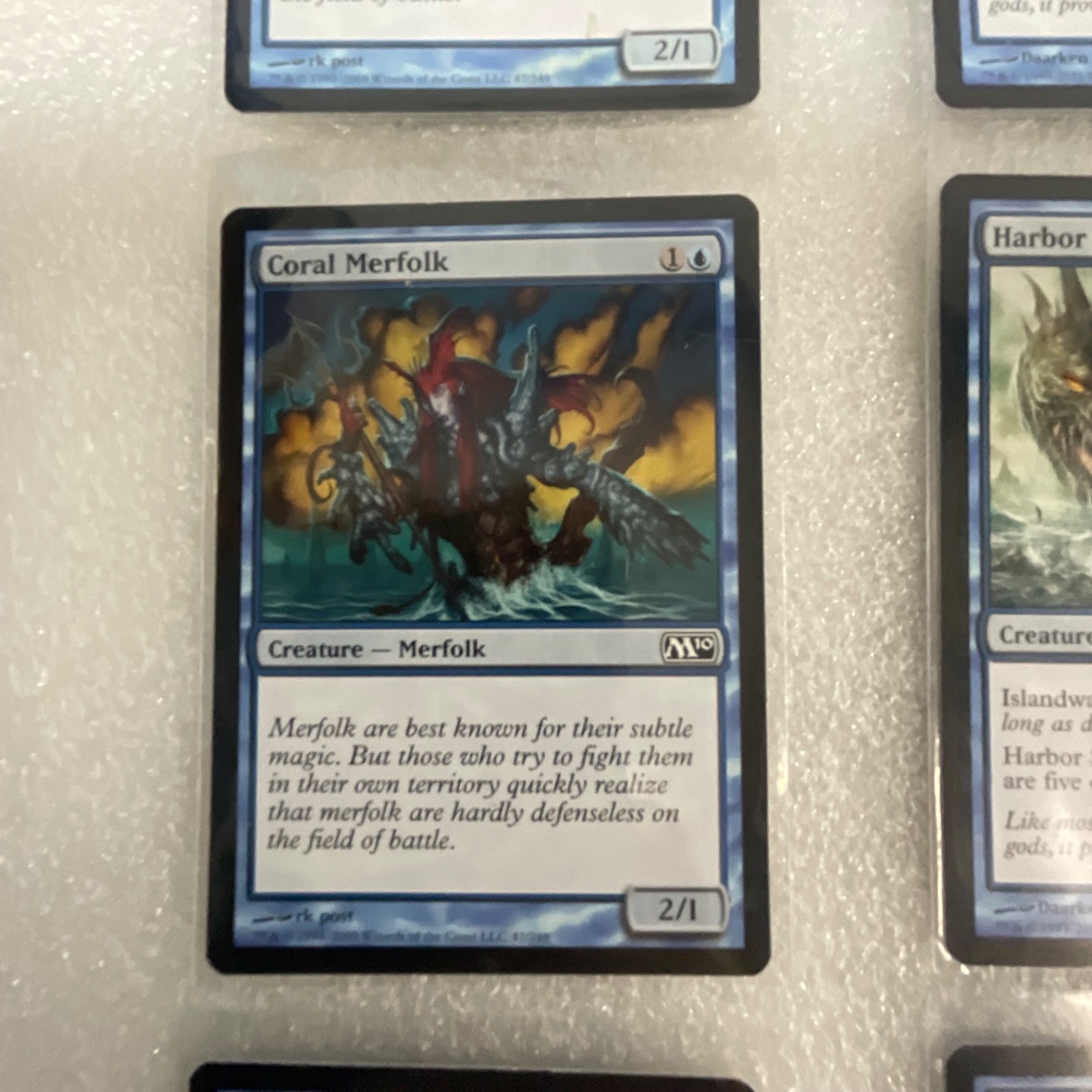 MTG 20 Card Blue Lot M11 M12 M13 10E Flashfreeze Harbor Serpent - Image 5