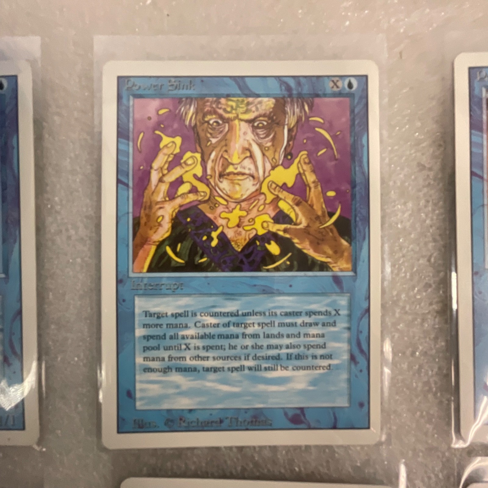 MTG 20 Card Blue Lot Revised 3ED Prodigal Sorcerer Power Sink - Image 18