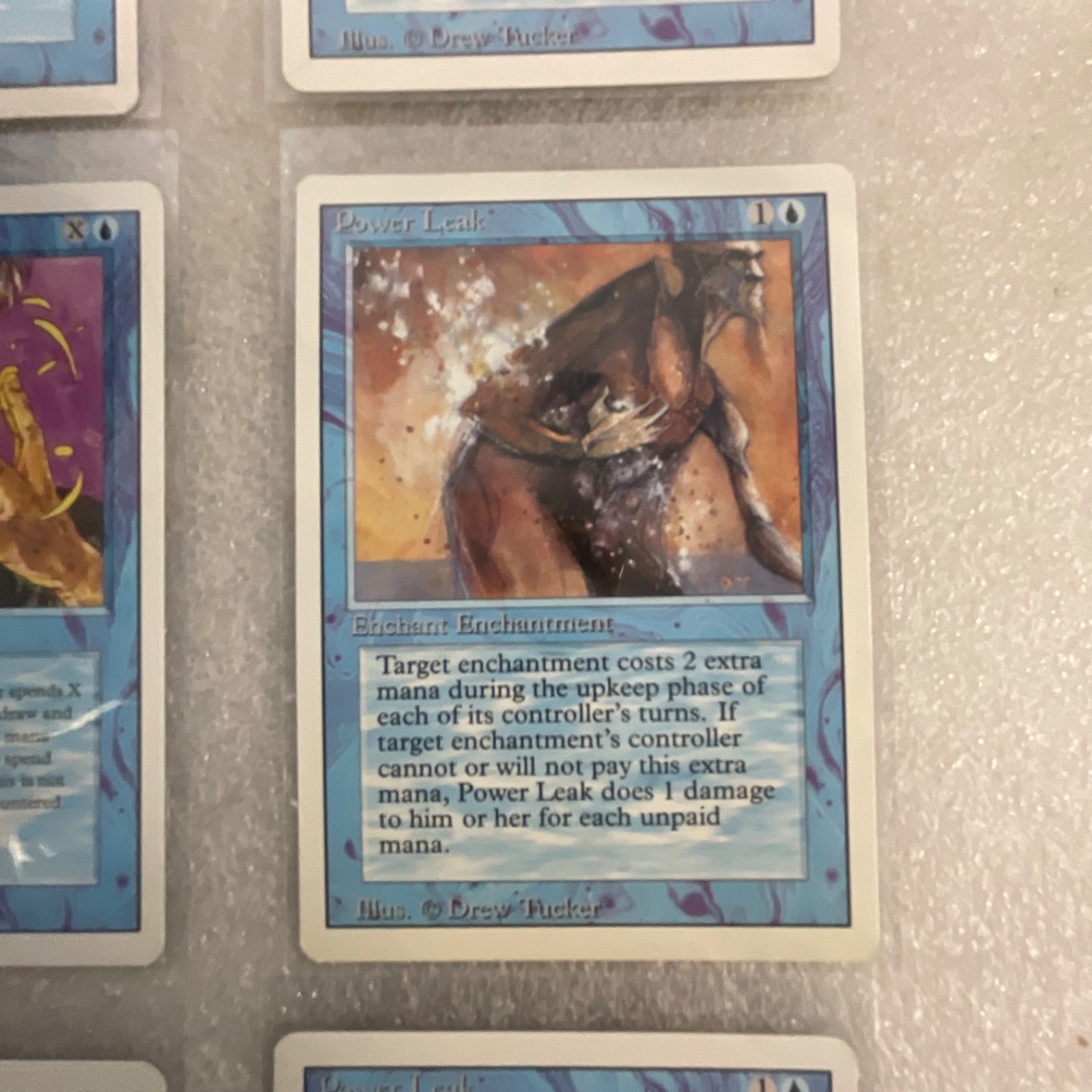 MTG 20 Card Blue Lot Revised 3ED Prodigal Sorcerer Power Sink - Image 20
