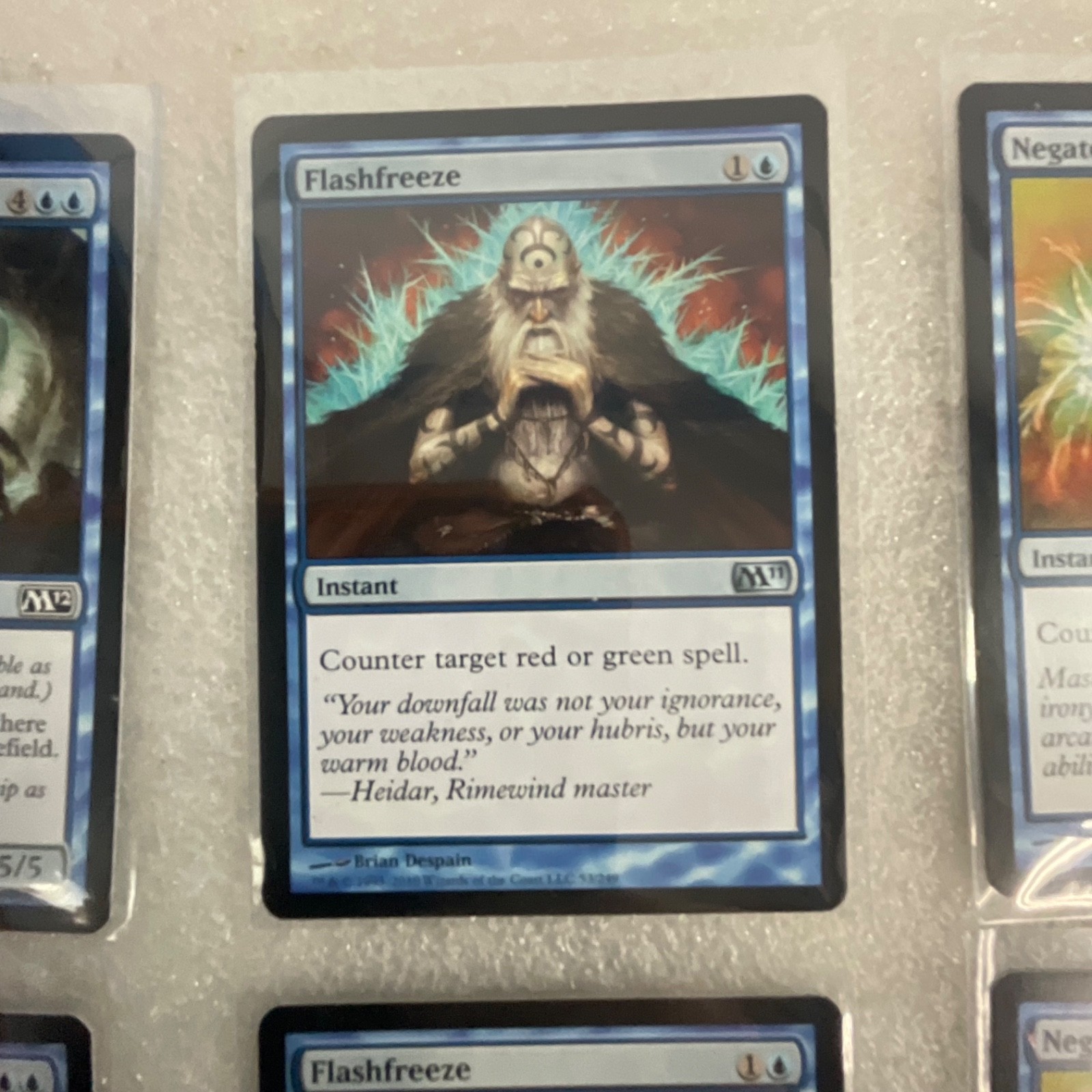 MTG 20 Card Blue Lot M11 M12 M13 10E Flashfreeze Harbor Serpent - Image 11