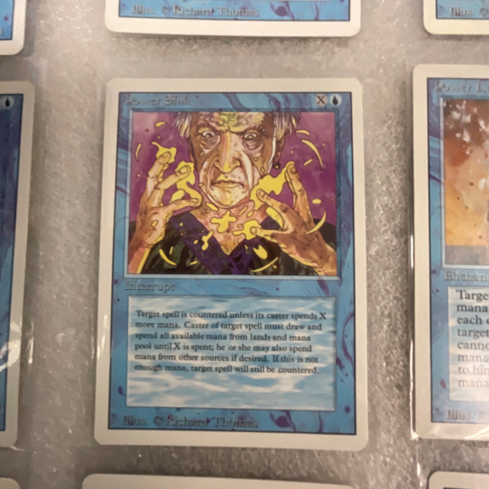 MTG 20 Card Blue Lot Revised 3ED Prodigal Sorcerer Power Sink - Image 16