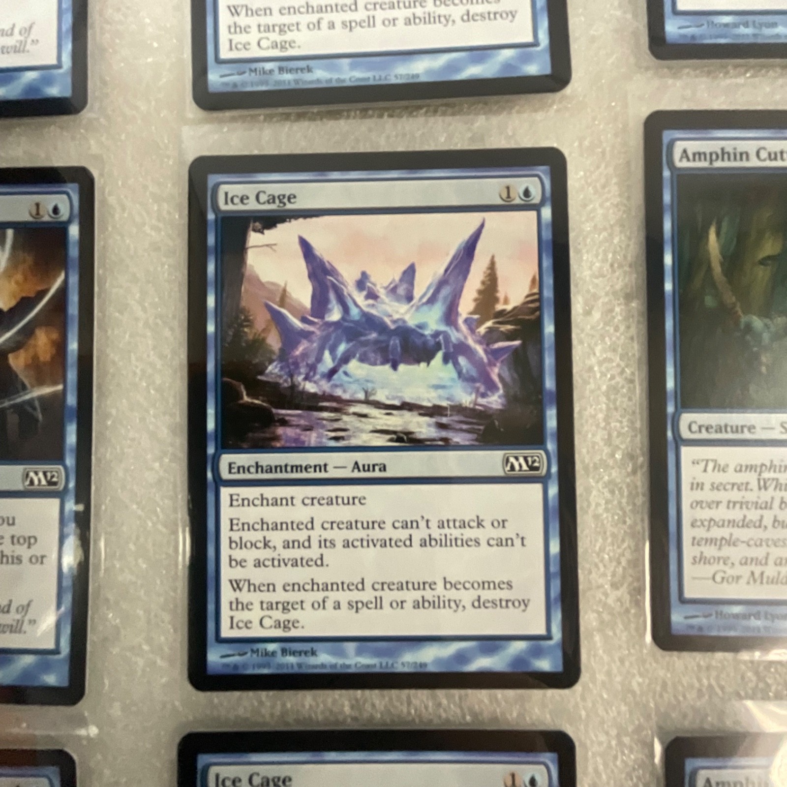 MTG 20 Card Blue Lot M12 Merfolk Looter Jace’s Erasure Playset - Image 16