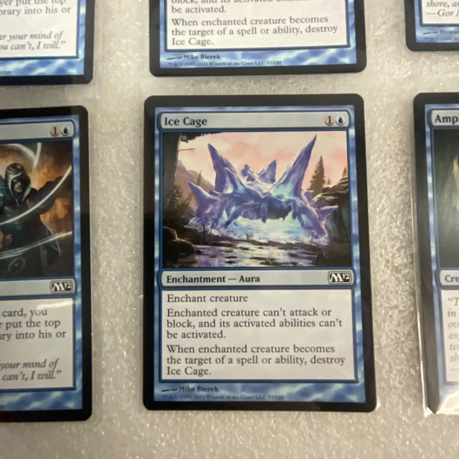 MTG 20 Card Blue Lot M12 Merfolk Looter Jace’s Erasure Playset - Image 15