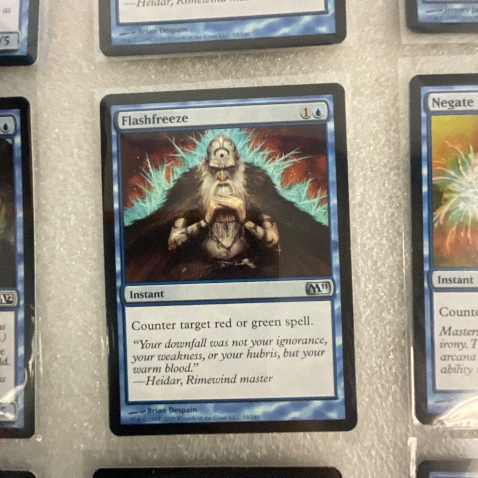 MTG 20 Card Blue Lot M11 M12 M13 10E Flashfreeze Harbor Serpent - Image 12